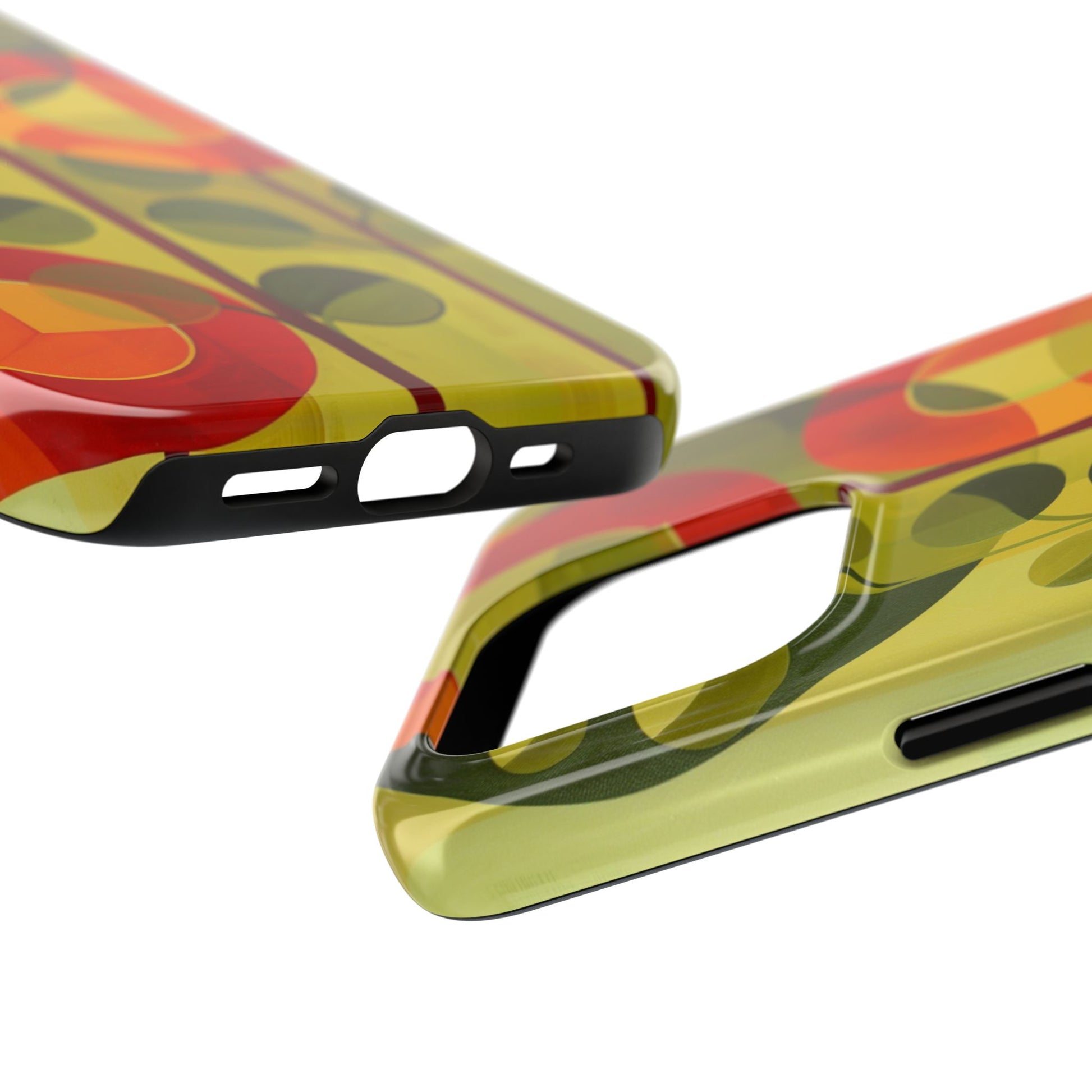 Atomic Flower Phone Case, Mid-Mod Phone Case, Artwork iPhone Case, Unique Floral Pattern Phone Case, Art Deco, Minimalist, Tough Iphone Case