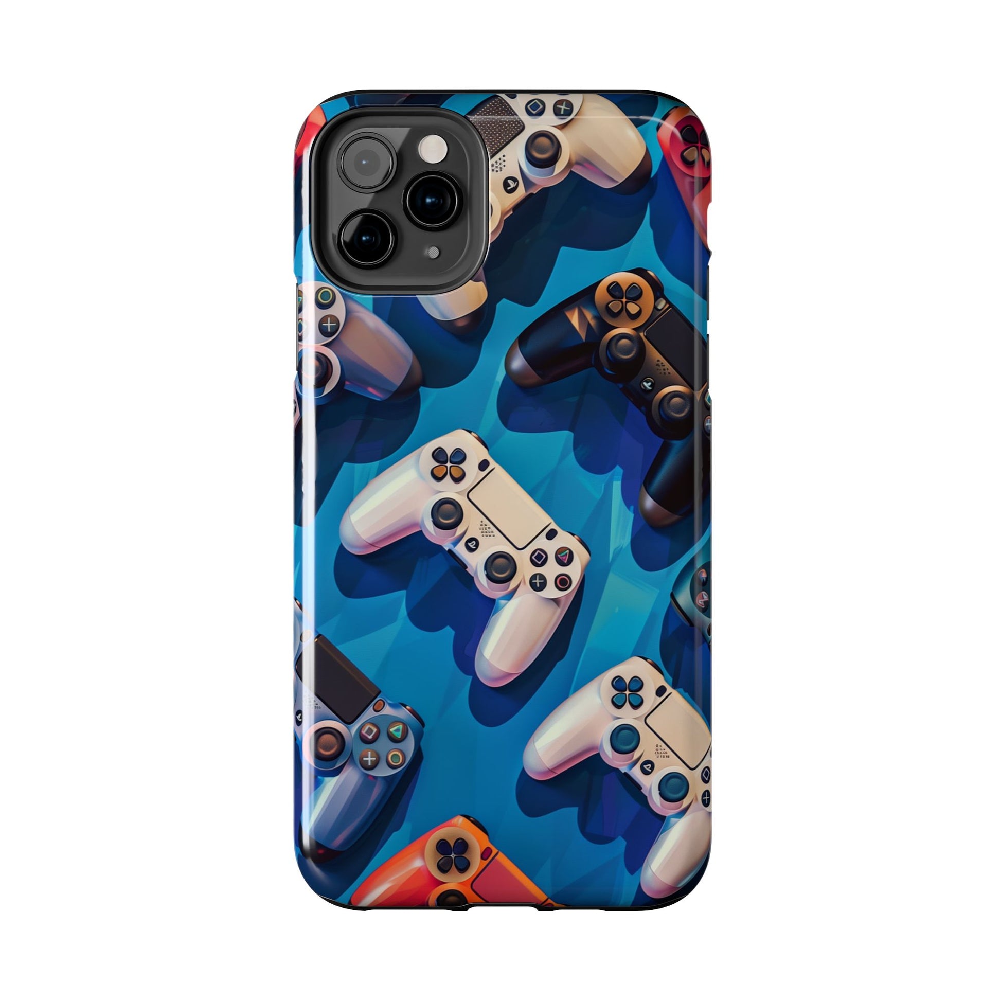 Video Game Controllers iPhone Case - Gamer Tough Phone Cover - Modern Gaming
