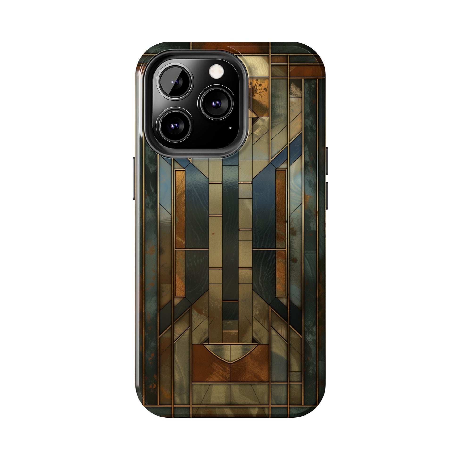 Frank Lloyd Wright Stained Glass Phone Case - Architectural Style Phone Cover - Stained Glass Design Phone Case - Unique Phone Accessory