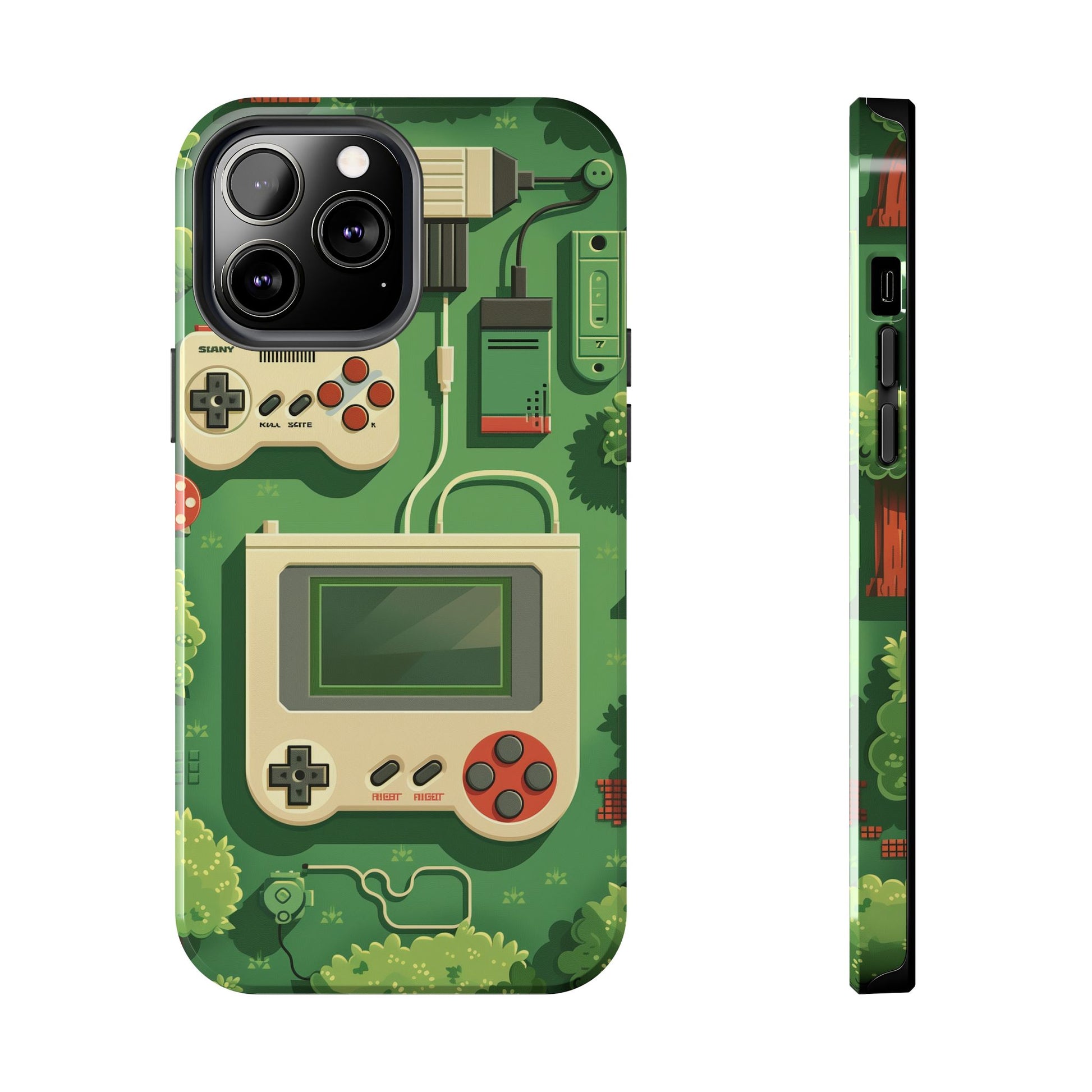 Durable iPhone Case with Alternative Universe Game Console Design - Protective Phone Cover - Fun and Sturdy Gaming Accessory - Gamer Gift