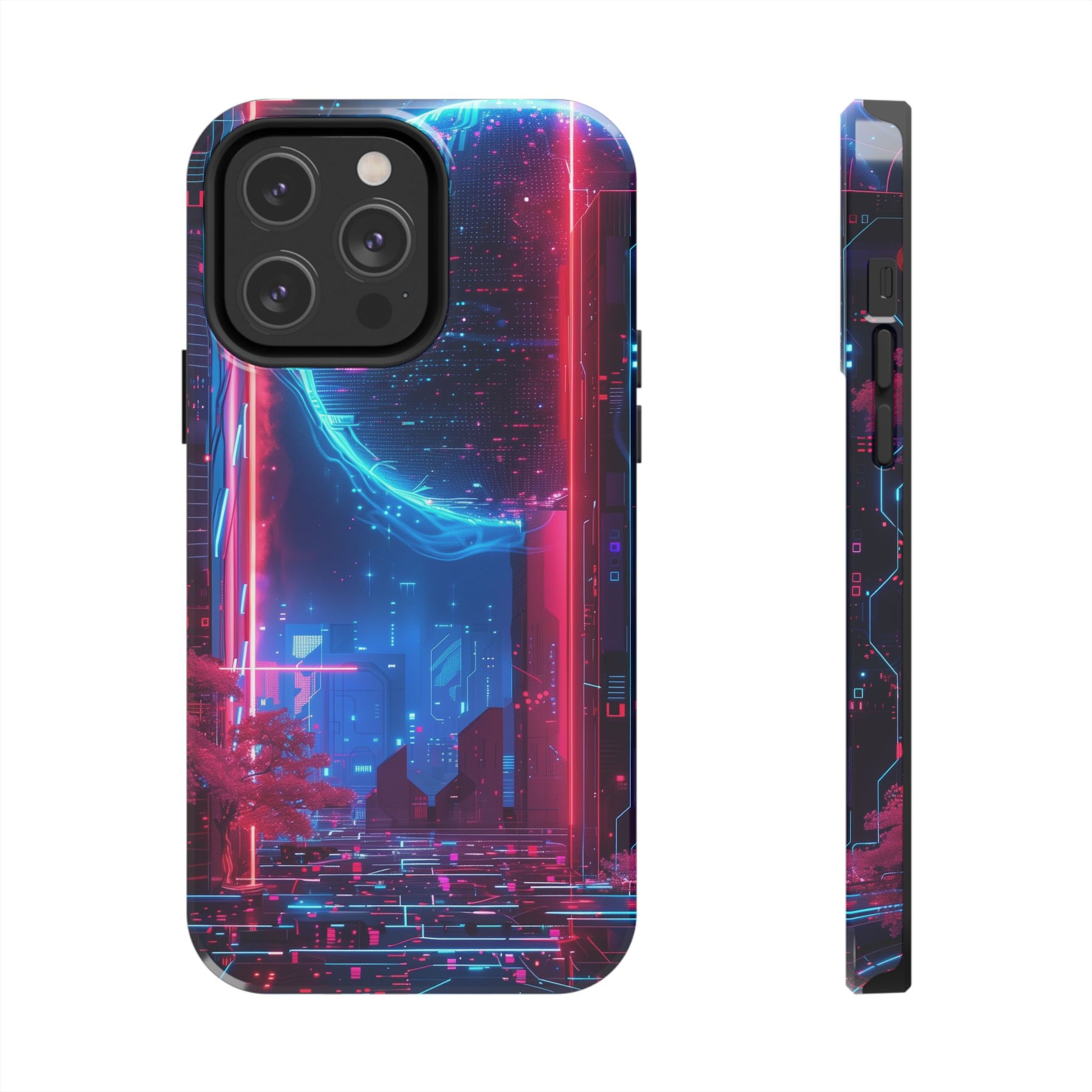 Circuit Board Phone Case, Futuristic Circuit Phone Case, High-Tech Gift, Custom Sci-Fi Phone Case, iphone 15 pro max