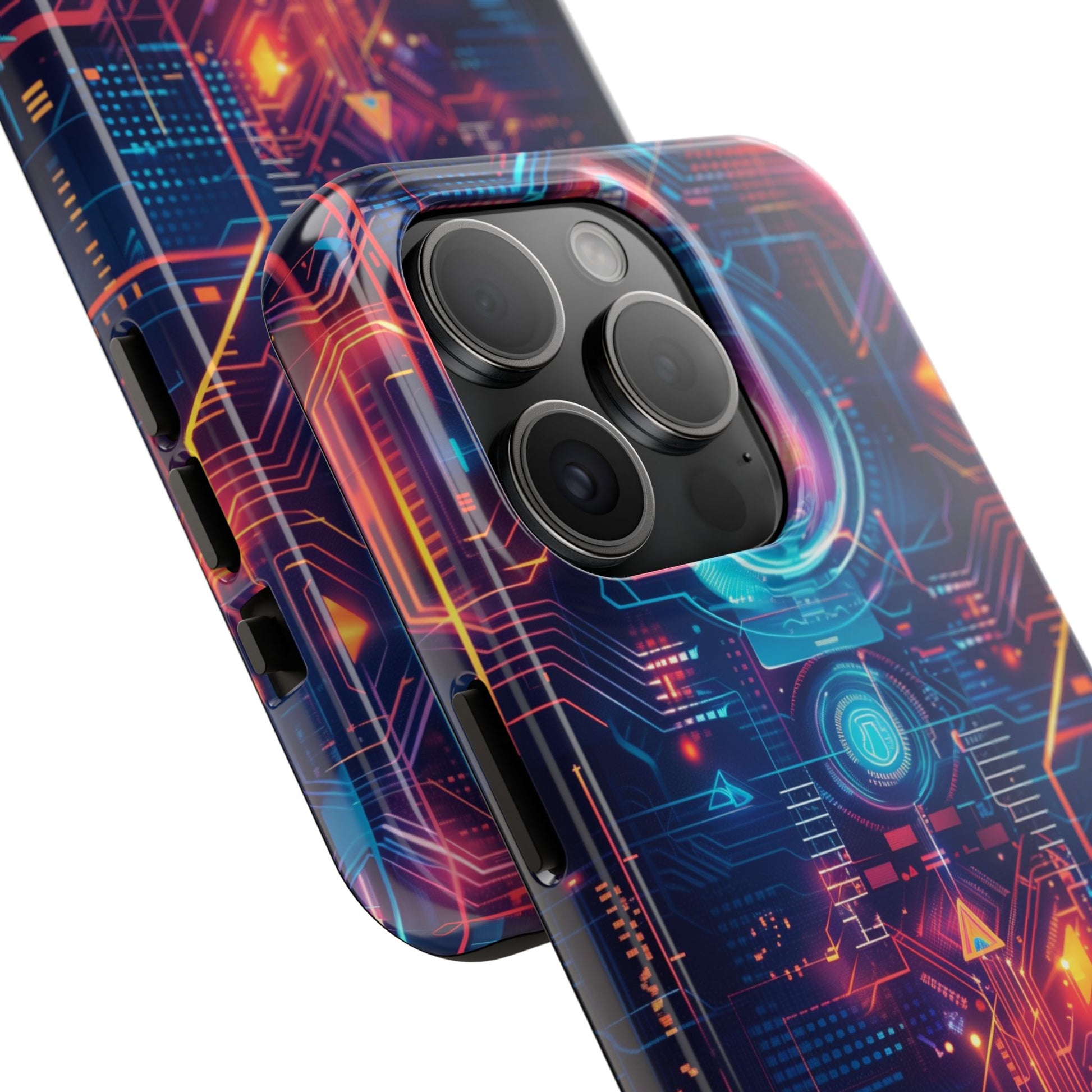 Circuit Board Phone Case, Futuristic Circuit Phone Case, High-Tech Gift, Custom Sci-Fi Phone Case, iphone 15 pro max