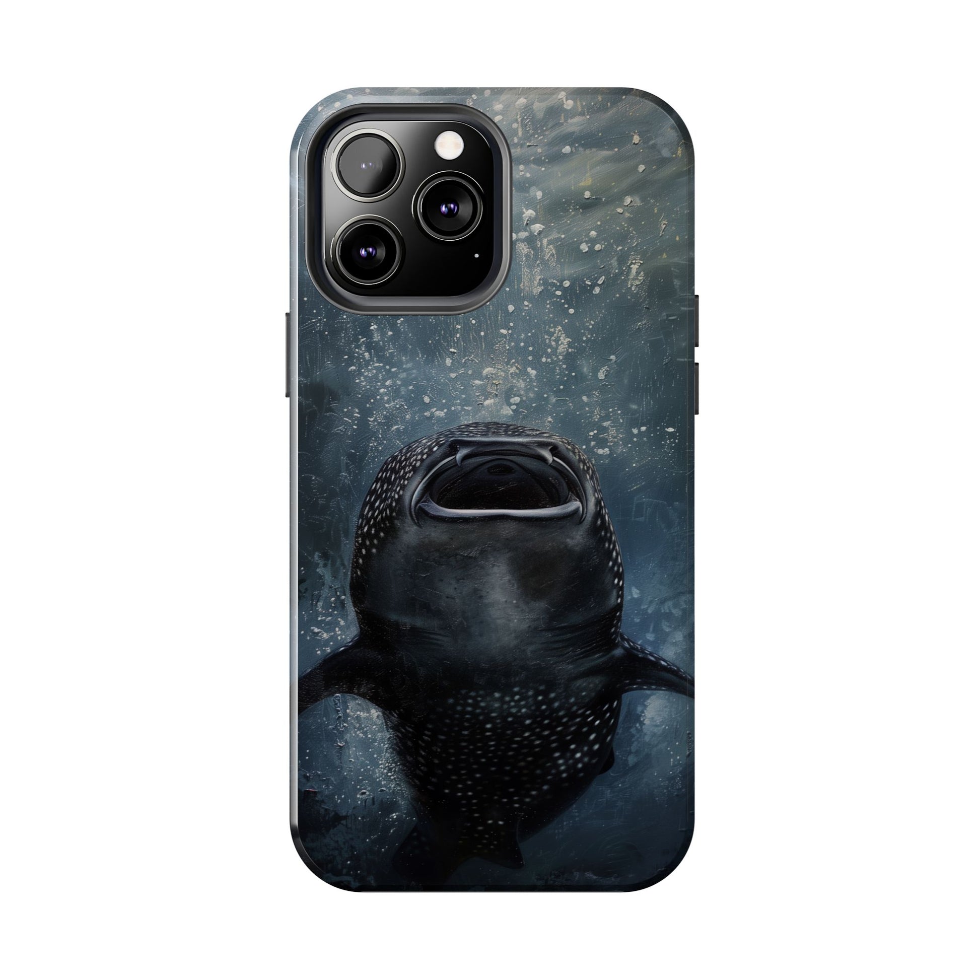 Rising Majesty: Whale Shark Feeding Tough Phone Case