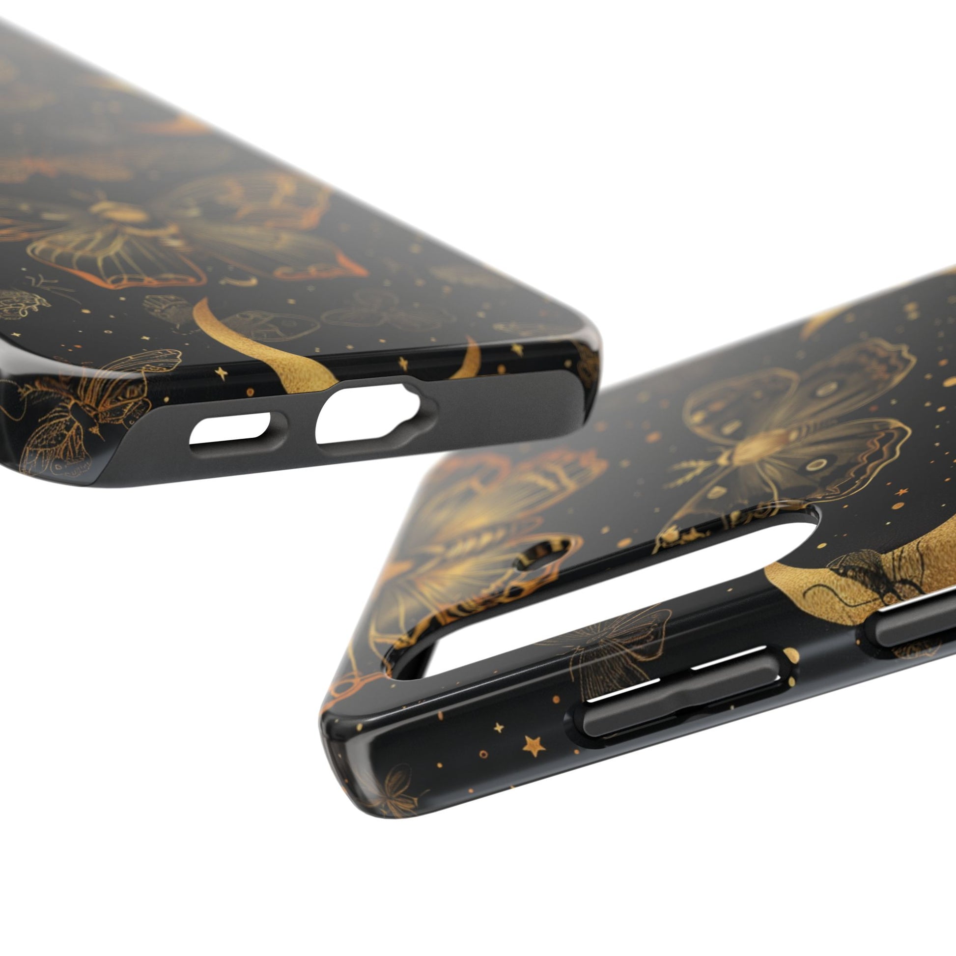 D Dark Academia Mystical Phone Case, Mystical Moth Phone Case, Vintage Magic Witchcraft iPhone Cover, Esoteric Nature Art, iPhone 15 Pro Max