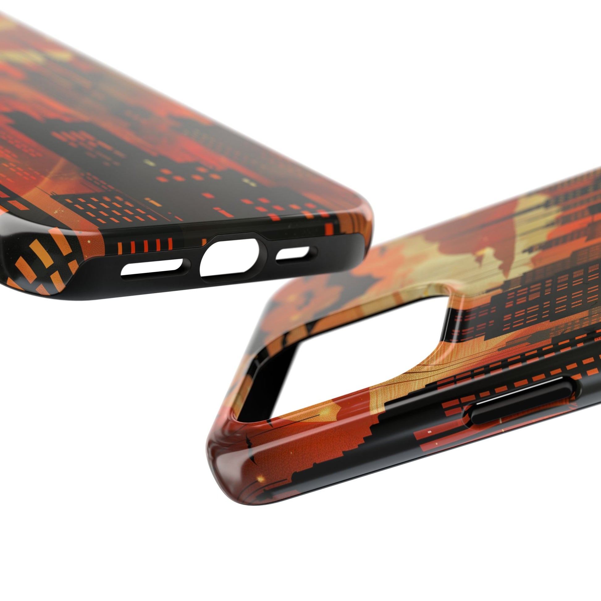 Batman Inspired Phone Case - Gotham Art Deco Style - Comic Book Hero Phone Cover - Unique Superhero Accessory
