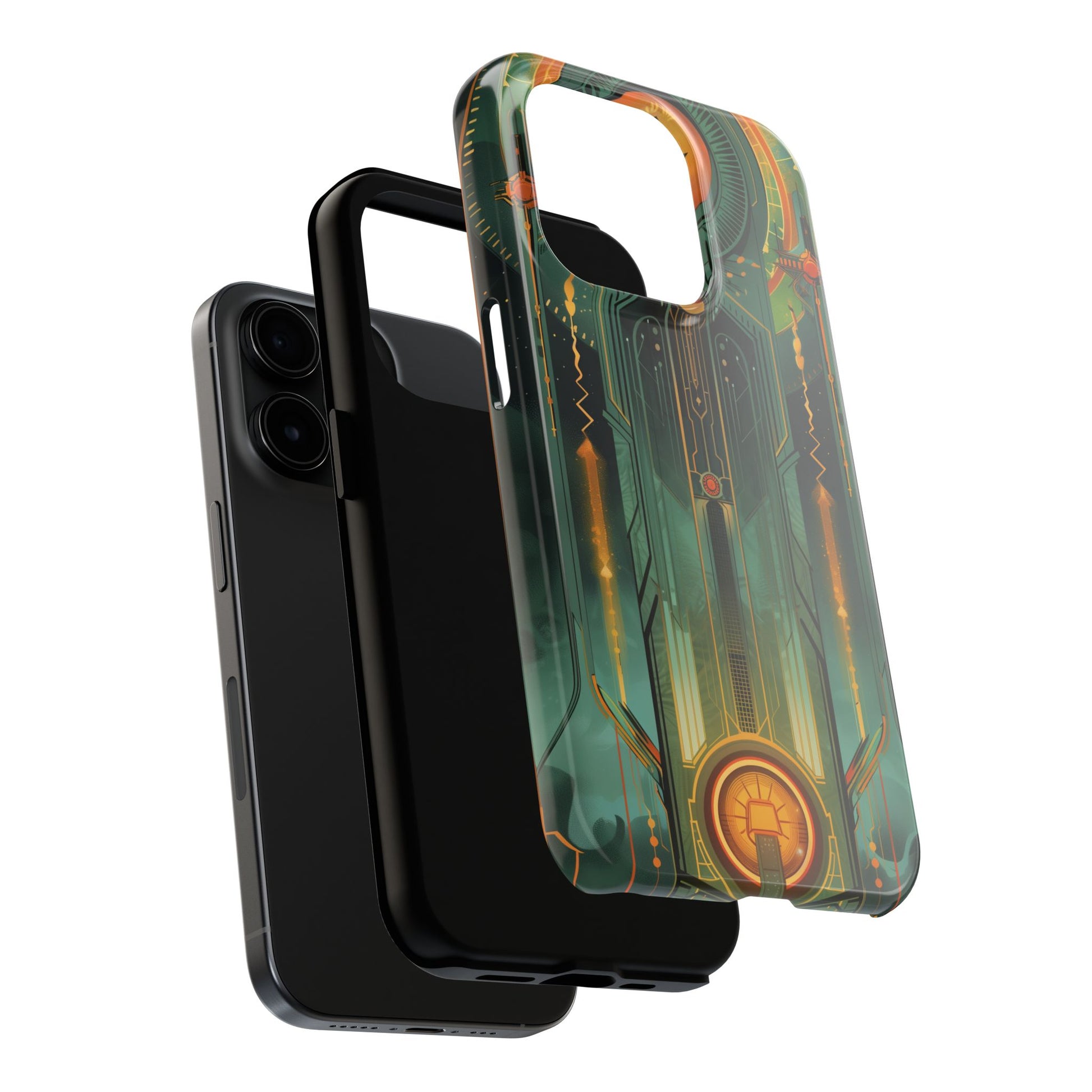 Art Deco Phone Case, Architecture Phone Case, Durable iPhone Case, Gift for Architect, iPhone 14 Case, Art Deco Building Phone Case