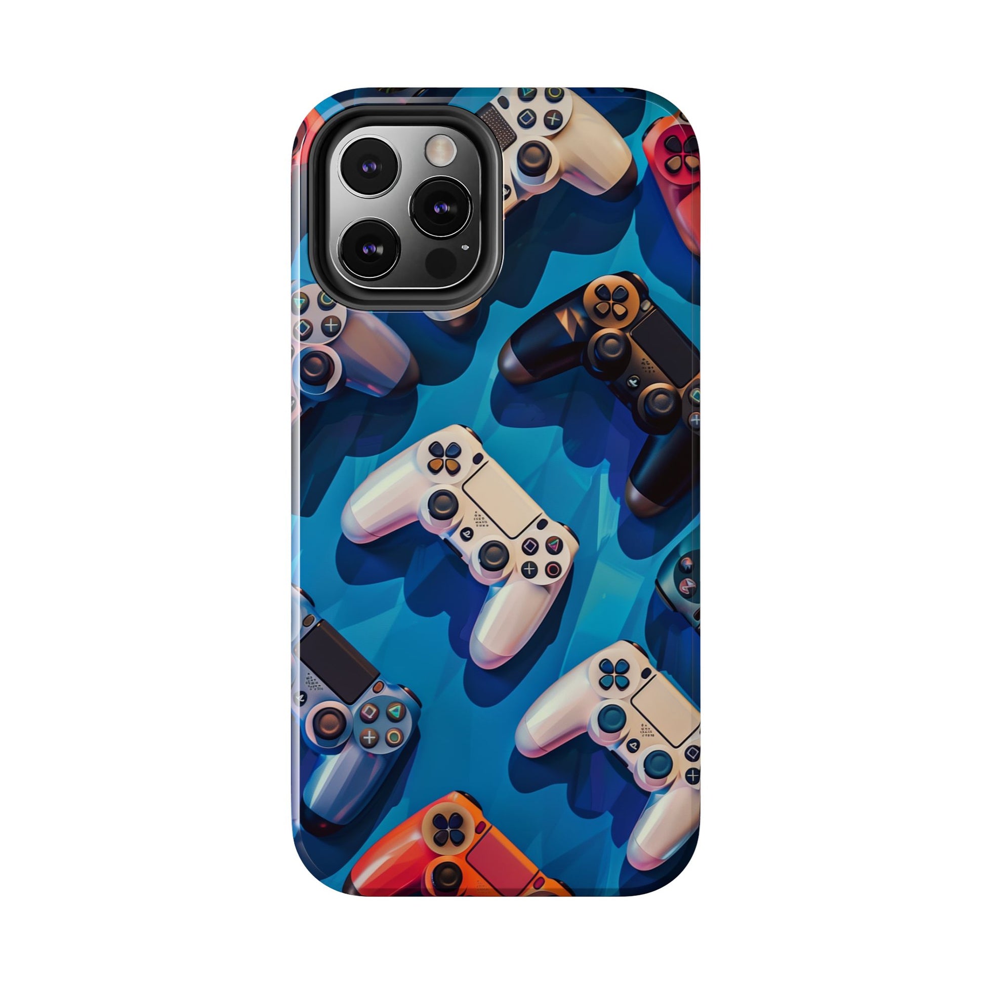 Video Game Controllers iPhone Case - Gamer Tough Phone Cover - Modern Gaming