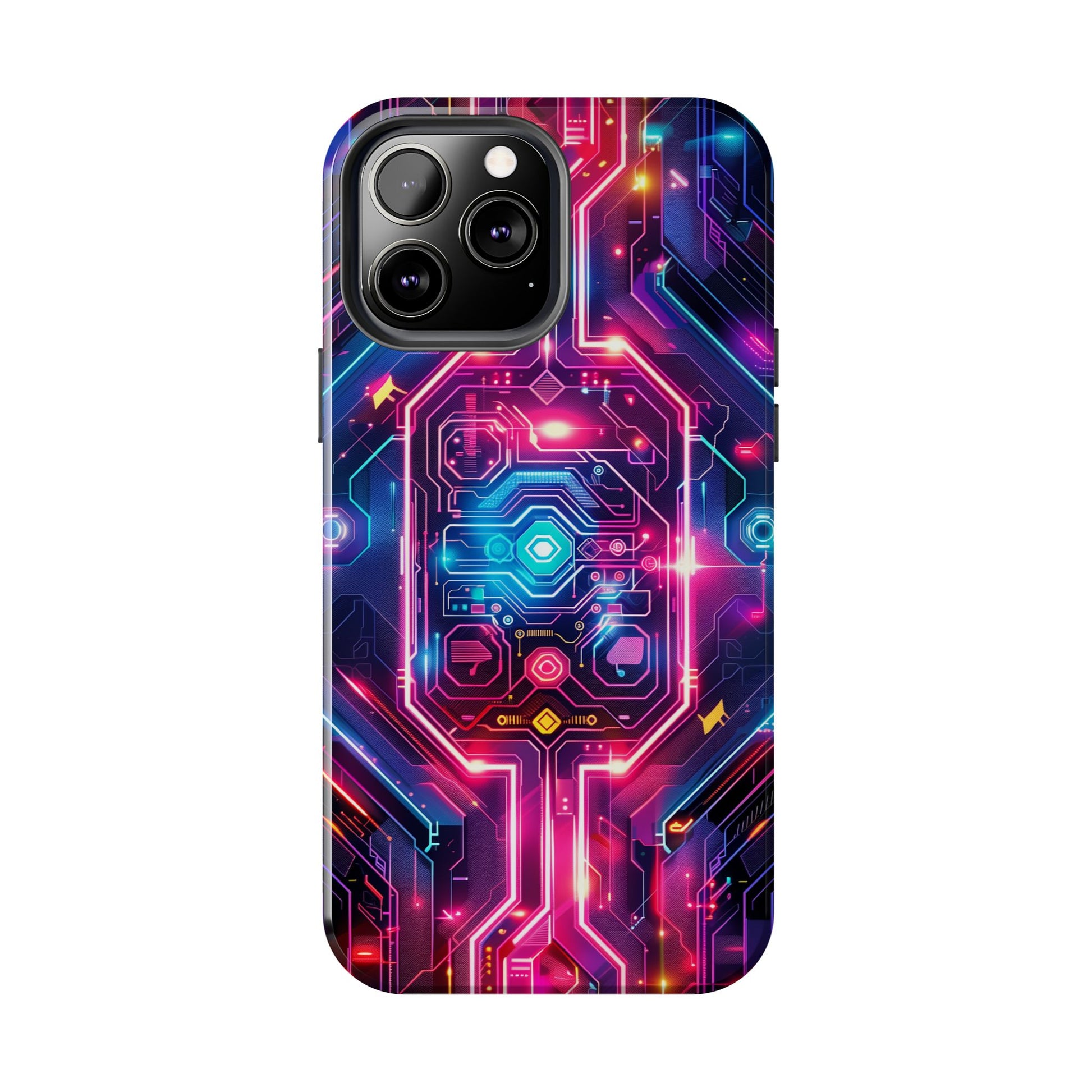 Circuit Board Phone Case, Futuristic Circuit Phone Case, High-Tech Gift for Him, Custom Sci-Fi Phone Case, iphone 15 pro max