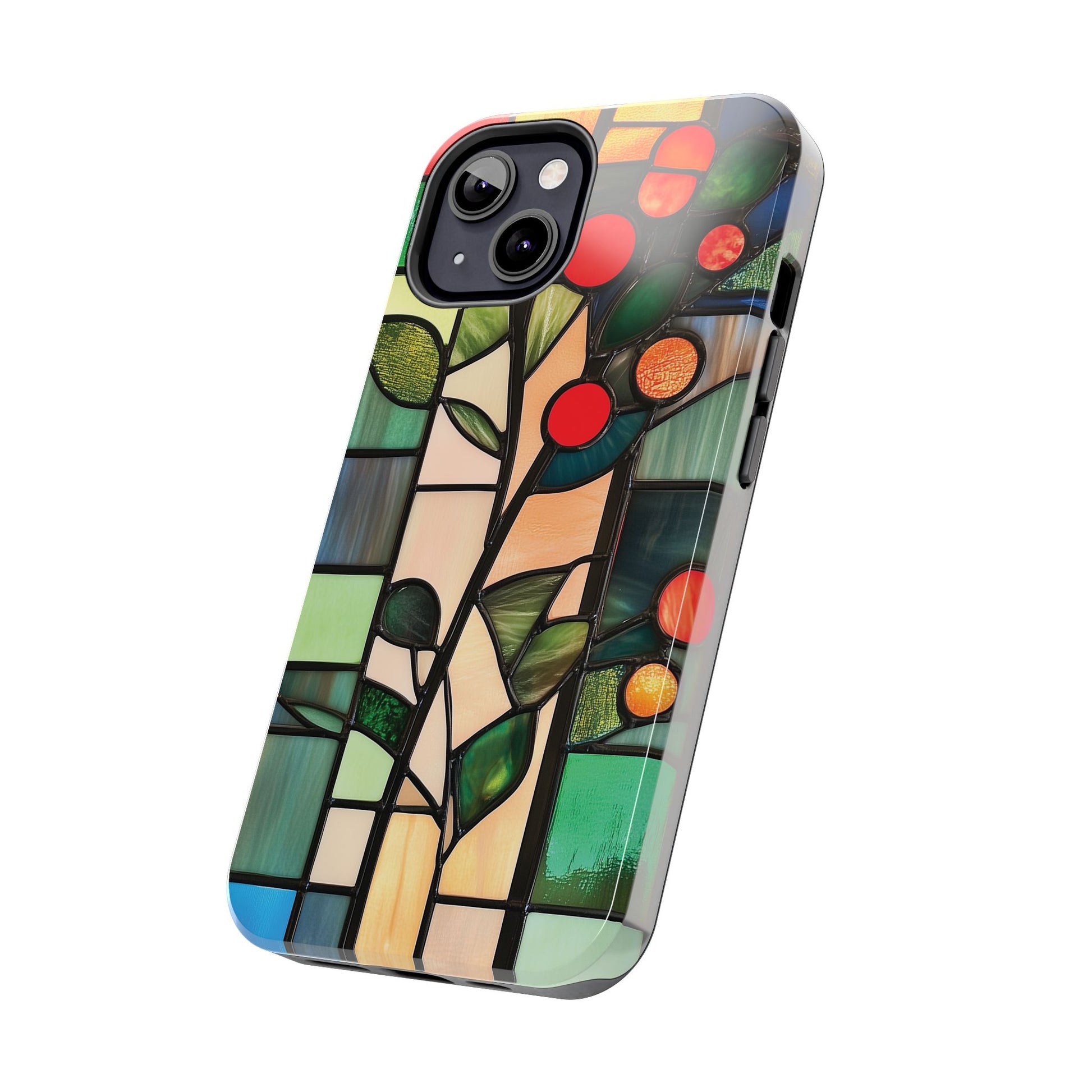 Stained Glass Phone Case Artistic iPhone Case Architectural Design, Art Deco iphone Case