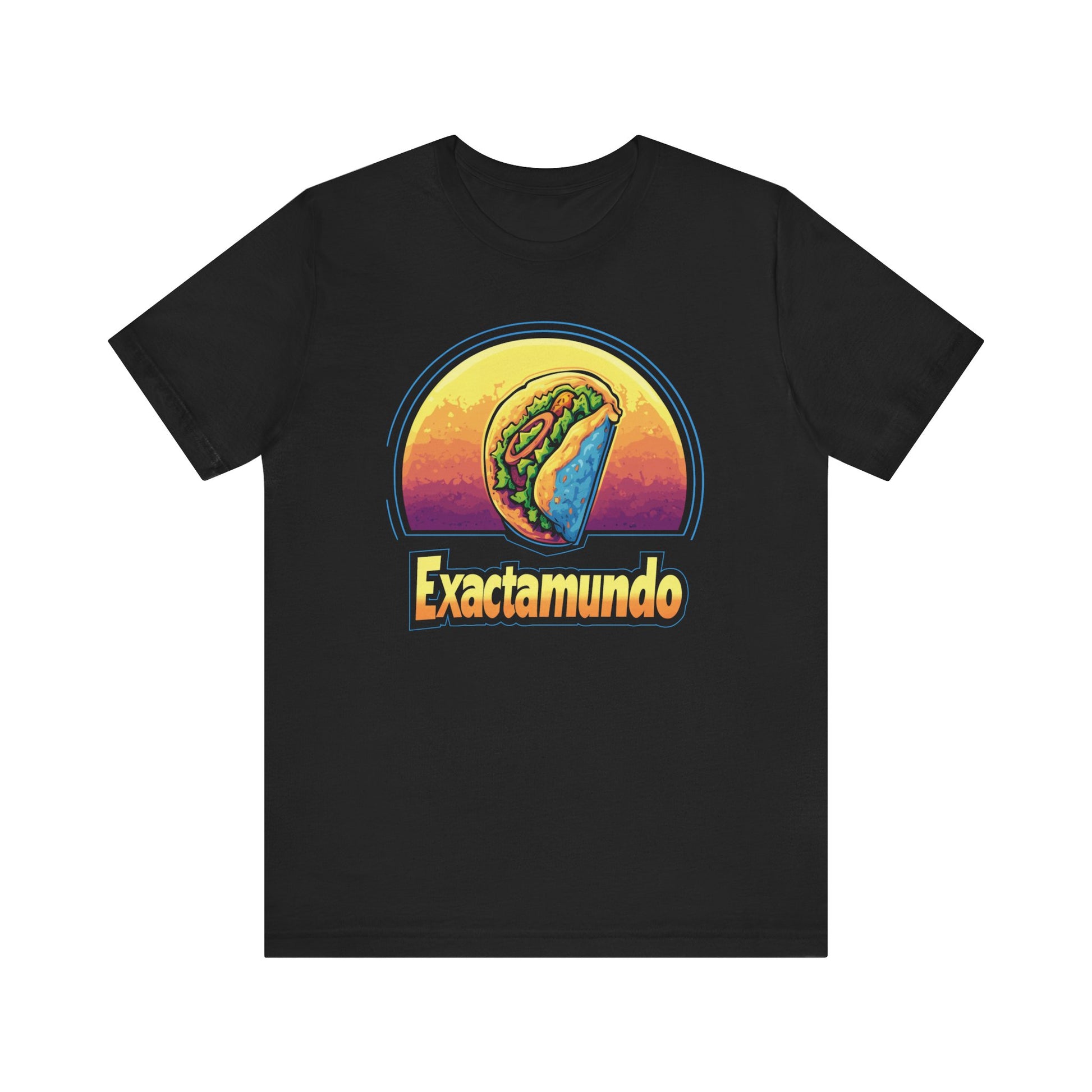 Exactamundo Demolition T-Shirt 90s Taco Fast Food Style Graphic Movie Man  Retro Aesthetic Tee Gifts for Science Fiction Fans
