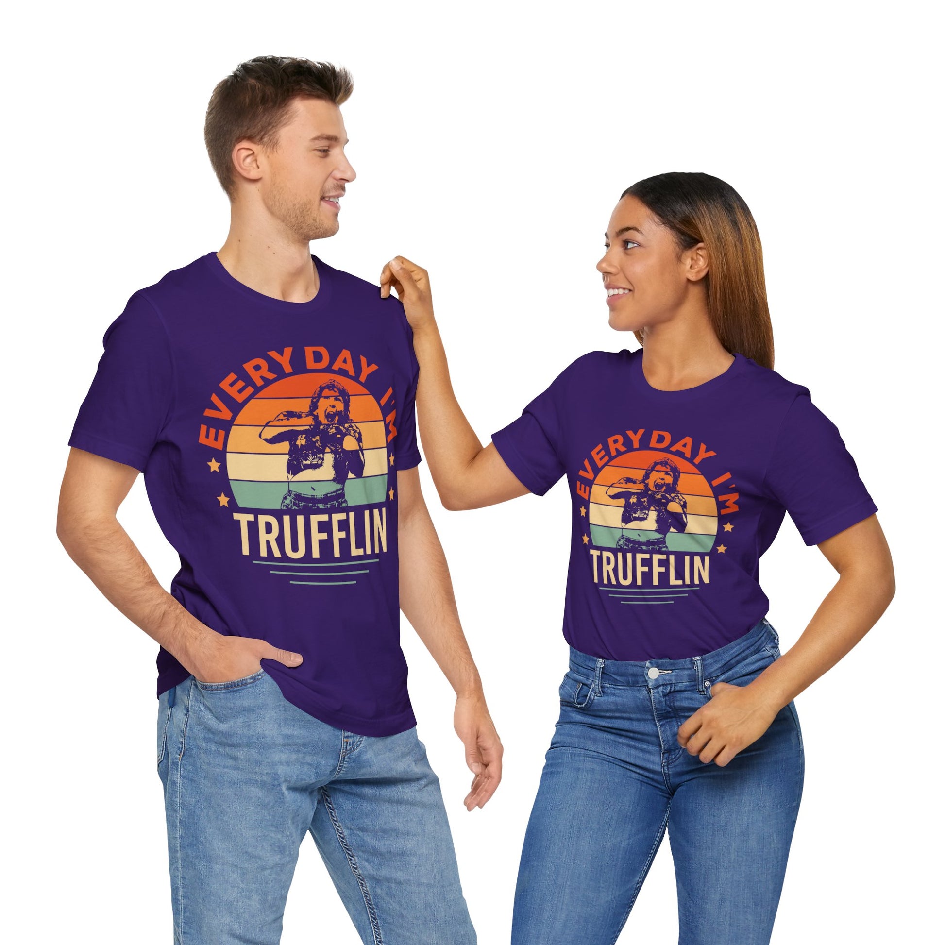 Everyday I’m Trufflin Goonies Inspired Retro Tee