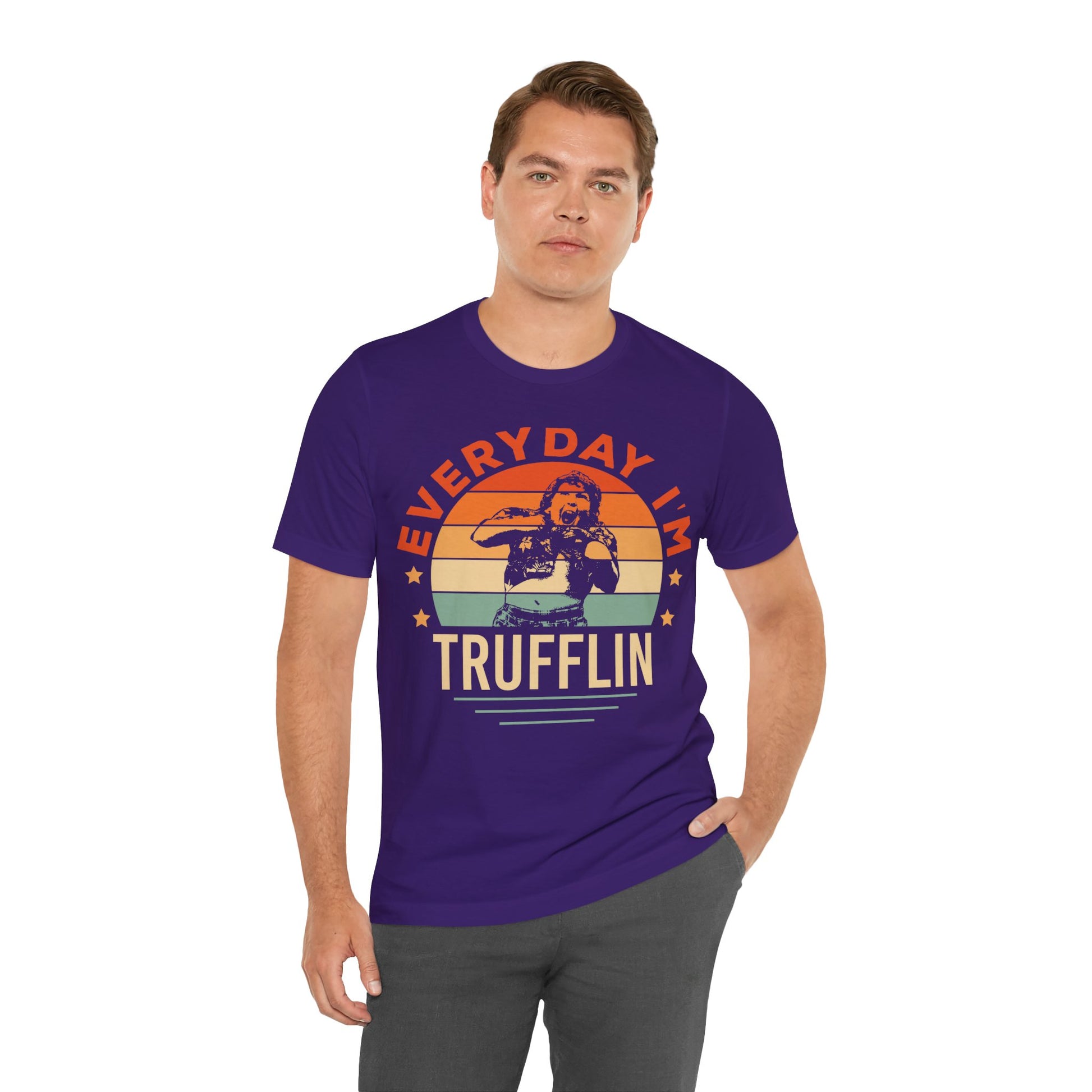 Everyday I’m Trufflin Goonies Inspired Retro Tee