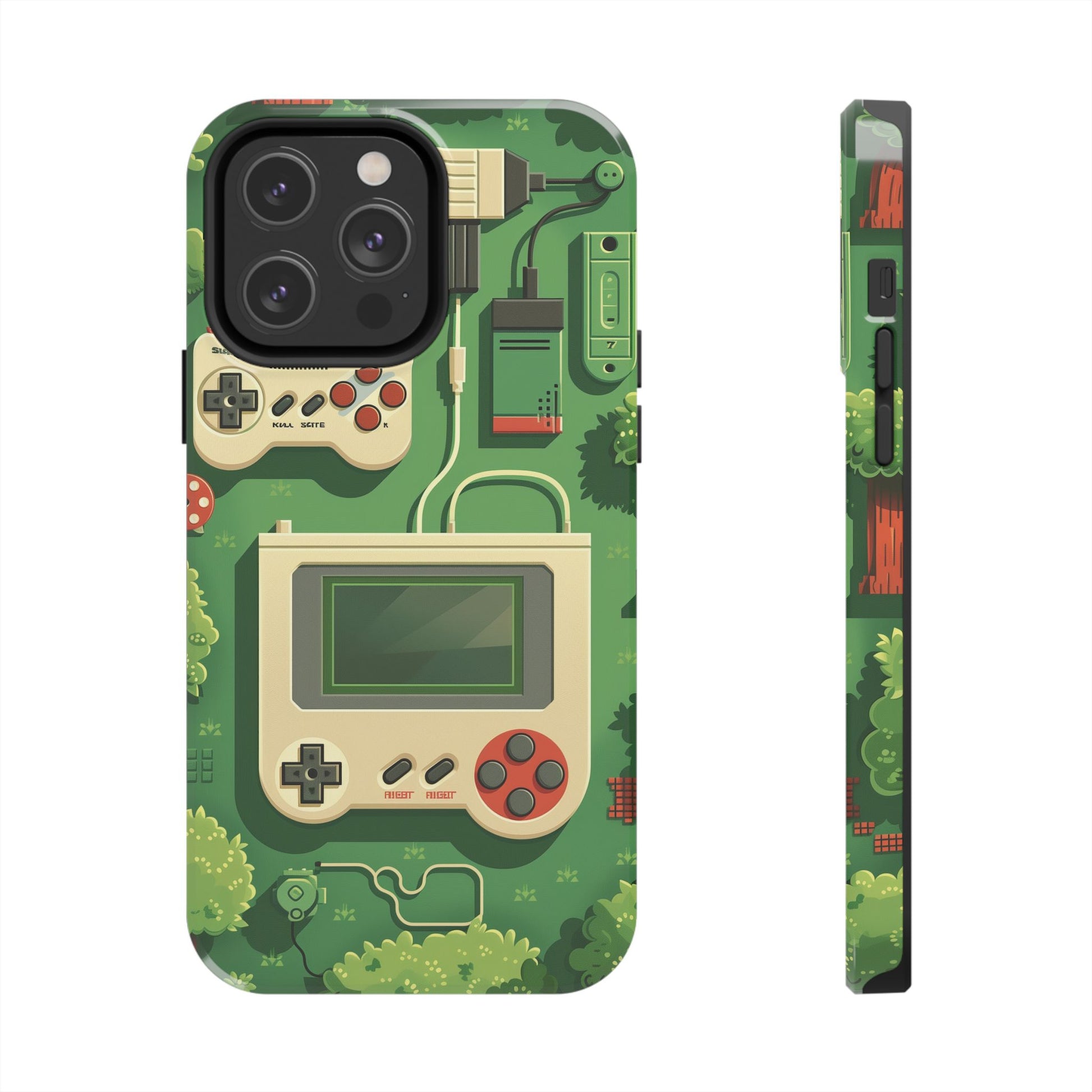 Durable iPhone Case with Alternative Universe Game Console Design - Protective Phone Cover - Fun and Sturdy Gaming Accessory - Gamer Gift