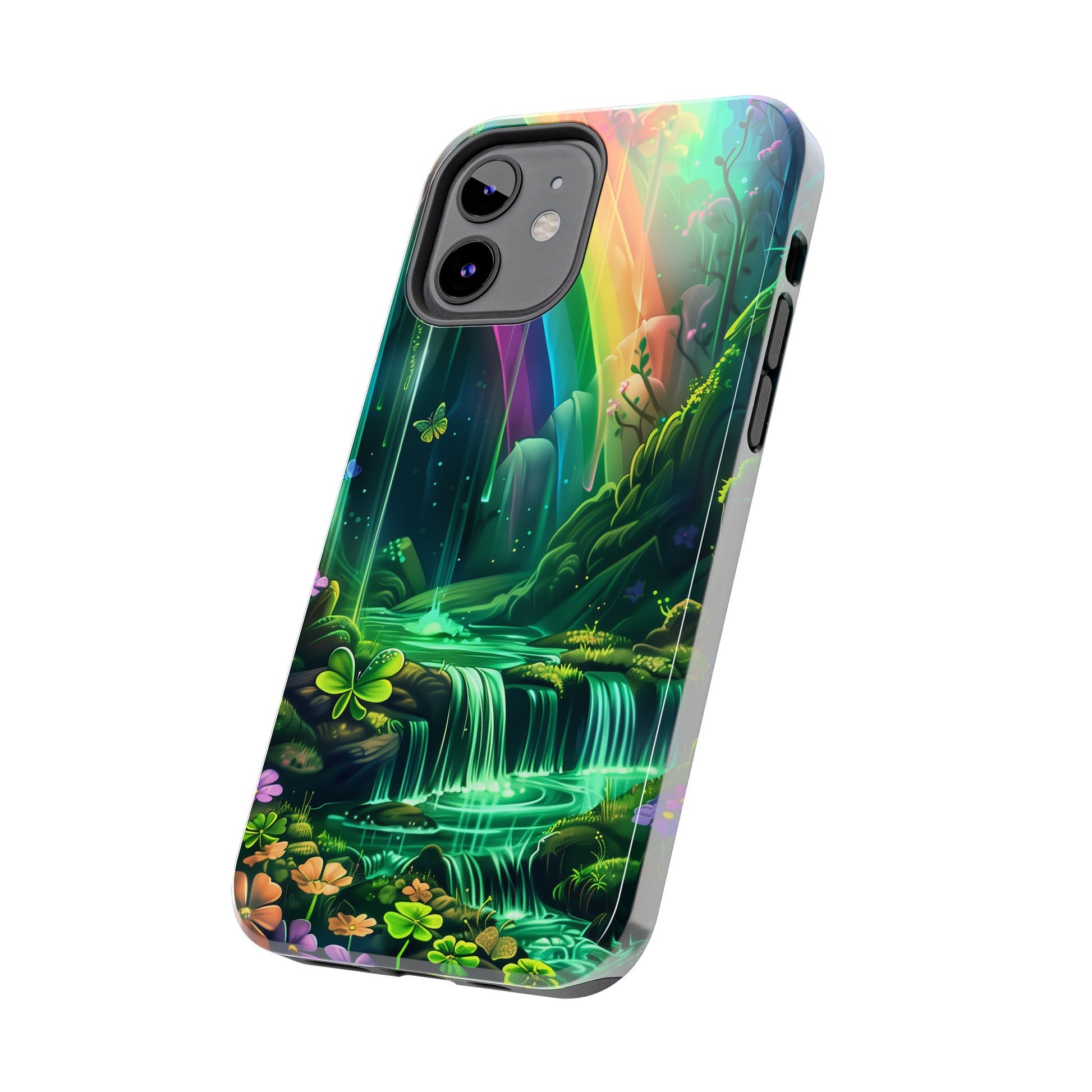 St. Patrick's Day Durable Phone Case, Lucky Phone Case Design, Durable Irish Luck Protective Cover, Holiday Gift Idea