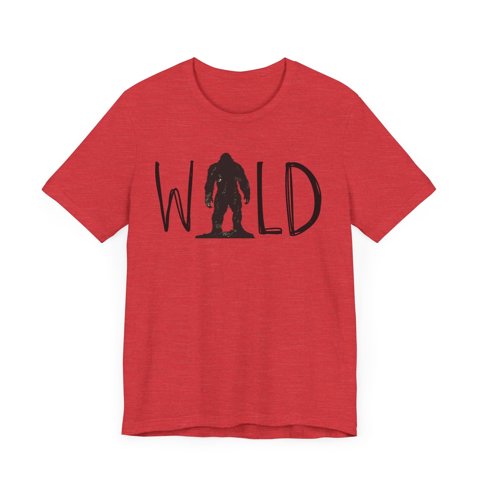 Wild Shirt, Bigfoot Tshirt, Bigfoot WILD Shirt, Camping Shirt, Outdoors Shirt, Bigfoot Shirt, Shirt for Camping, Camping Trip Shirt, Bigfoot