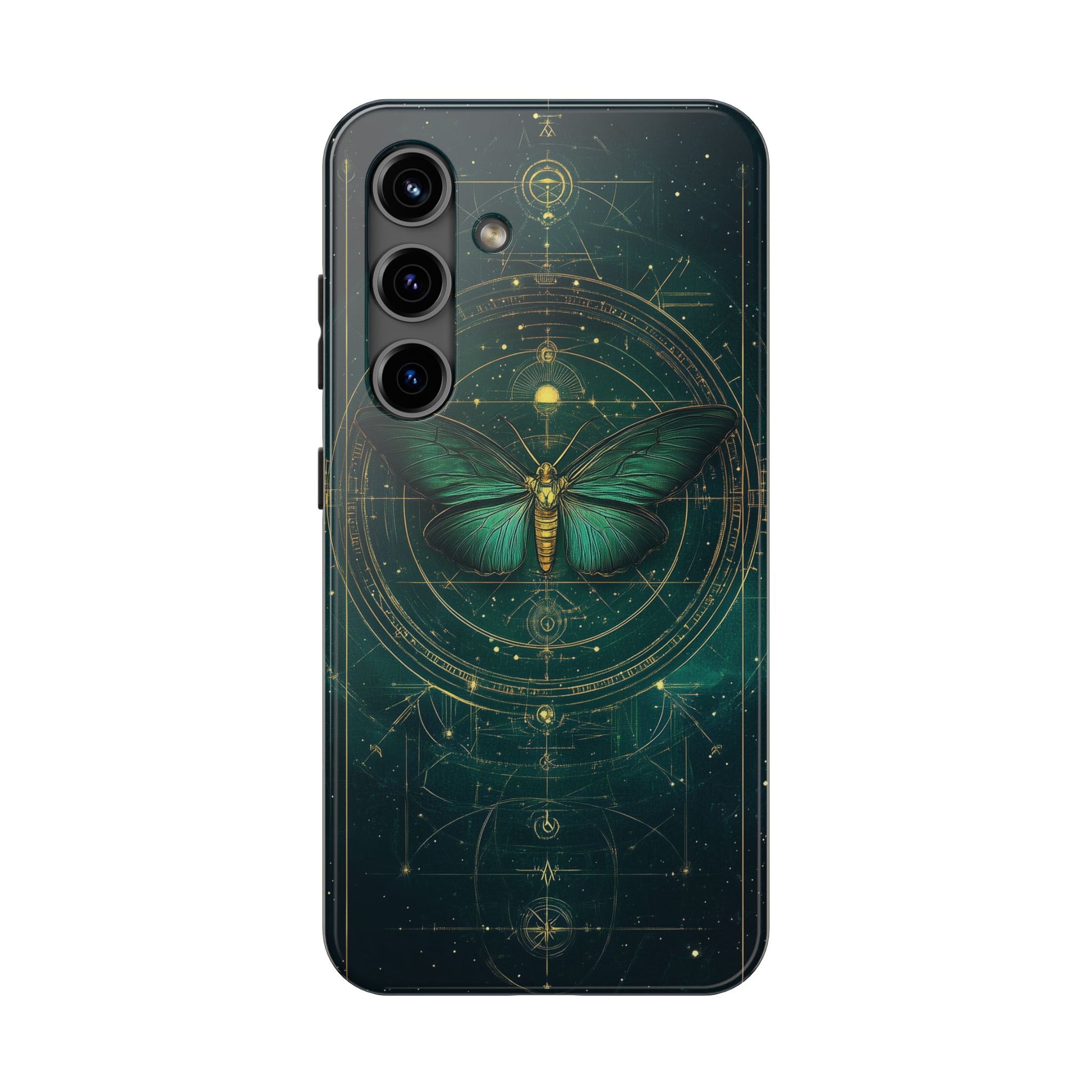 Celestial Dark Academia Phone Case, Magical Moth Vintage  Witchcraft iPhone Cover, Esoteric Nature Art, iPhone 15 Pro Max, iPhone 14 Pro
