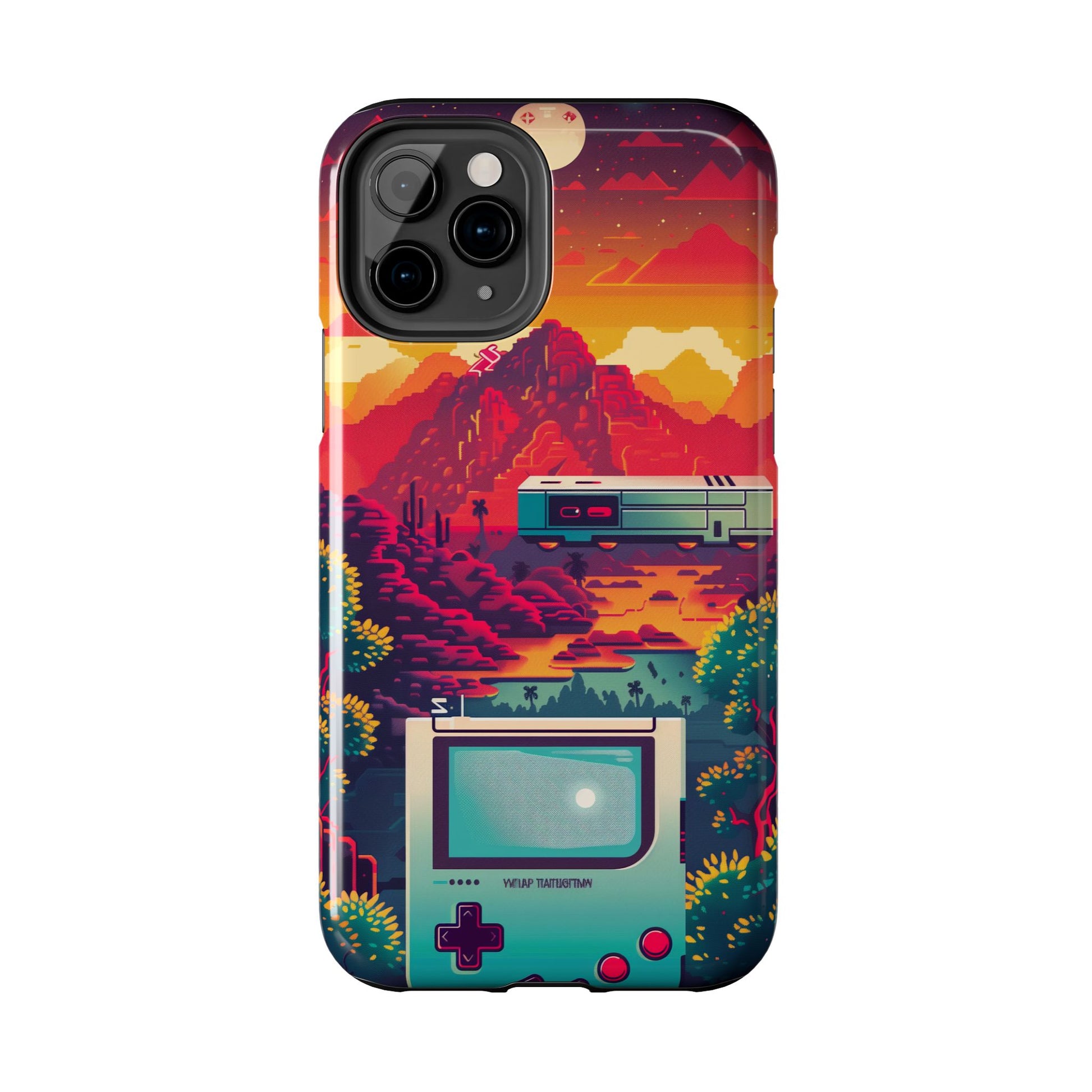 Durable iPhone Case with Alternative Universe Game Console Design - Protective Phone Cover - Fun and Sturdy Gaming Accessory - Gamer Gift
