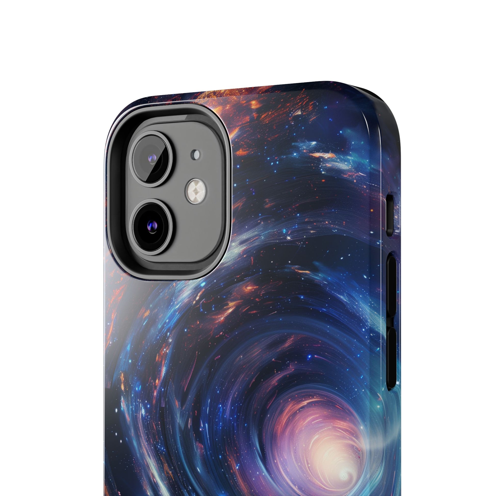 Dr Who inspired Phone Case - Space Wormholes Phone Case - Cosmic Galaxy Cover with Futuristic Wormhole Design - Sci-Fi Protective Case