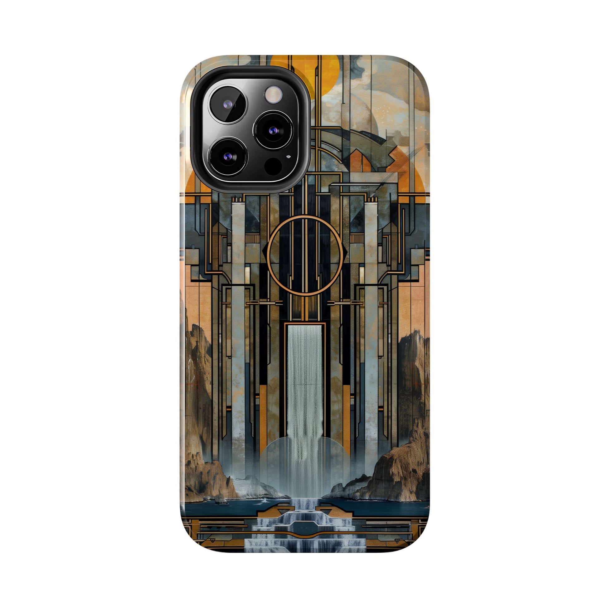 Falling Water Inspired Phone Case - Frank Lloyd Wright Design - Architectural Phone Cover - Unique Phone Accessory