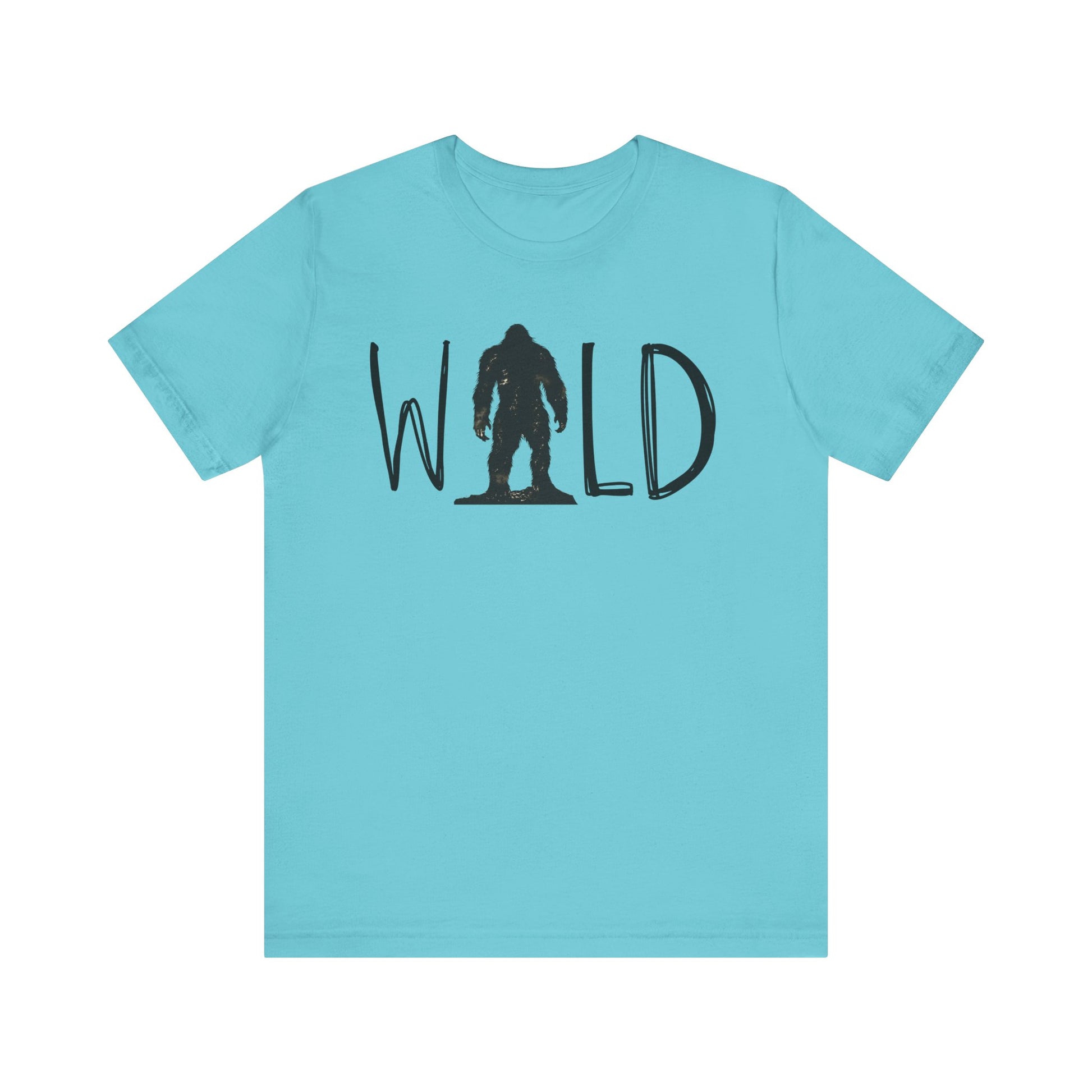 Wild Shirt, Bigfoot Tshirt, Bigfoot WILD Shirt, Camping Shirt, Outdoors Shirt, Bigfoot Shirt, Shirt for Camping, Camping Trip Shirt, Bigfoot