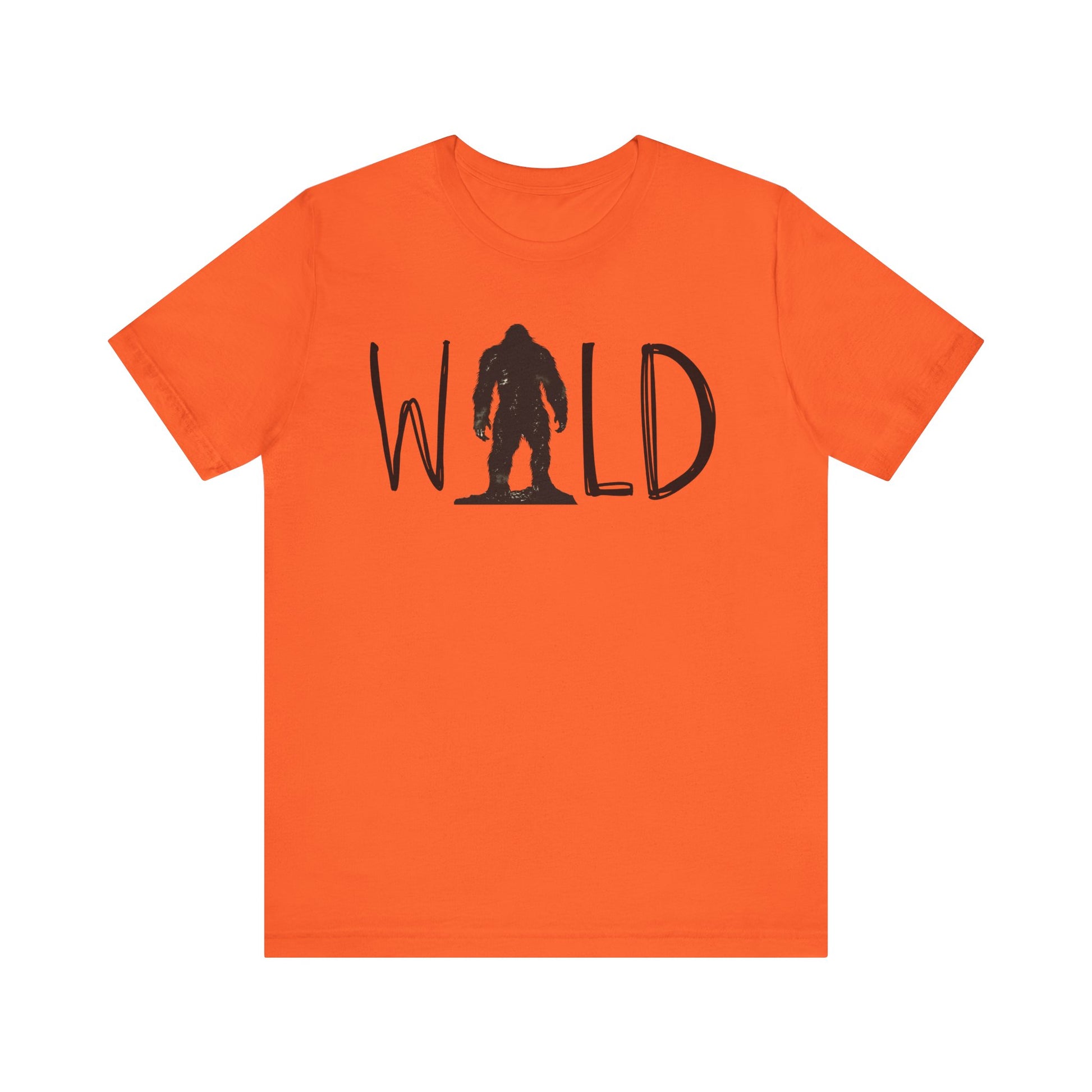 Wild Shirt, Bigfoot Tshirt, Bigfoot WILD Shirt, Camping Shirt, Outdoors Shirt, Bigfoot Shirt, Shirt for Camping, Camping Trip Shirt, Bigfoot