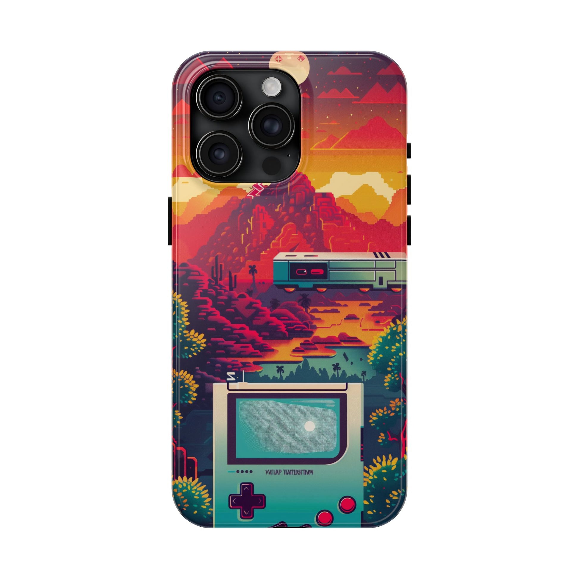 Durable iPhone Case with Alternative Universe Game Console Design - Protective Phone Cover - Fun and Sturdy Gaming Accessory - Gamer Gift