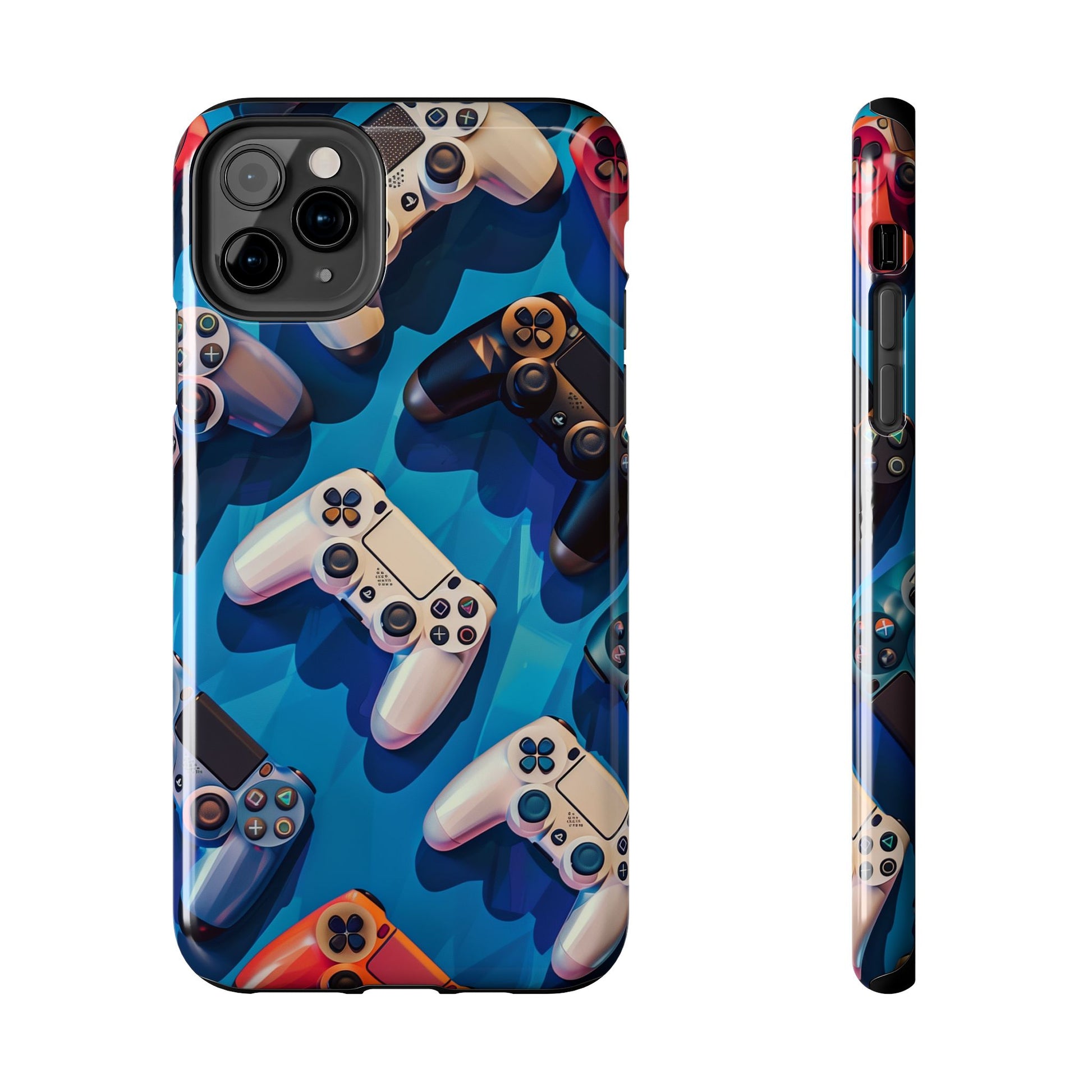 Video Game Controllers iPhone Case - Gamer Tough Phone Cover - Modern Gaming