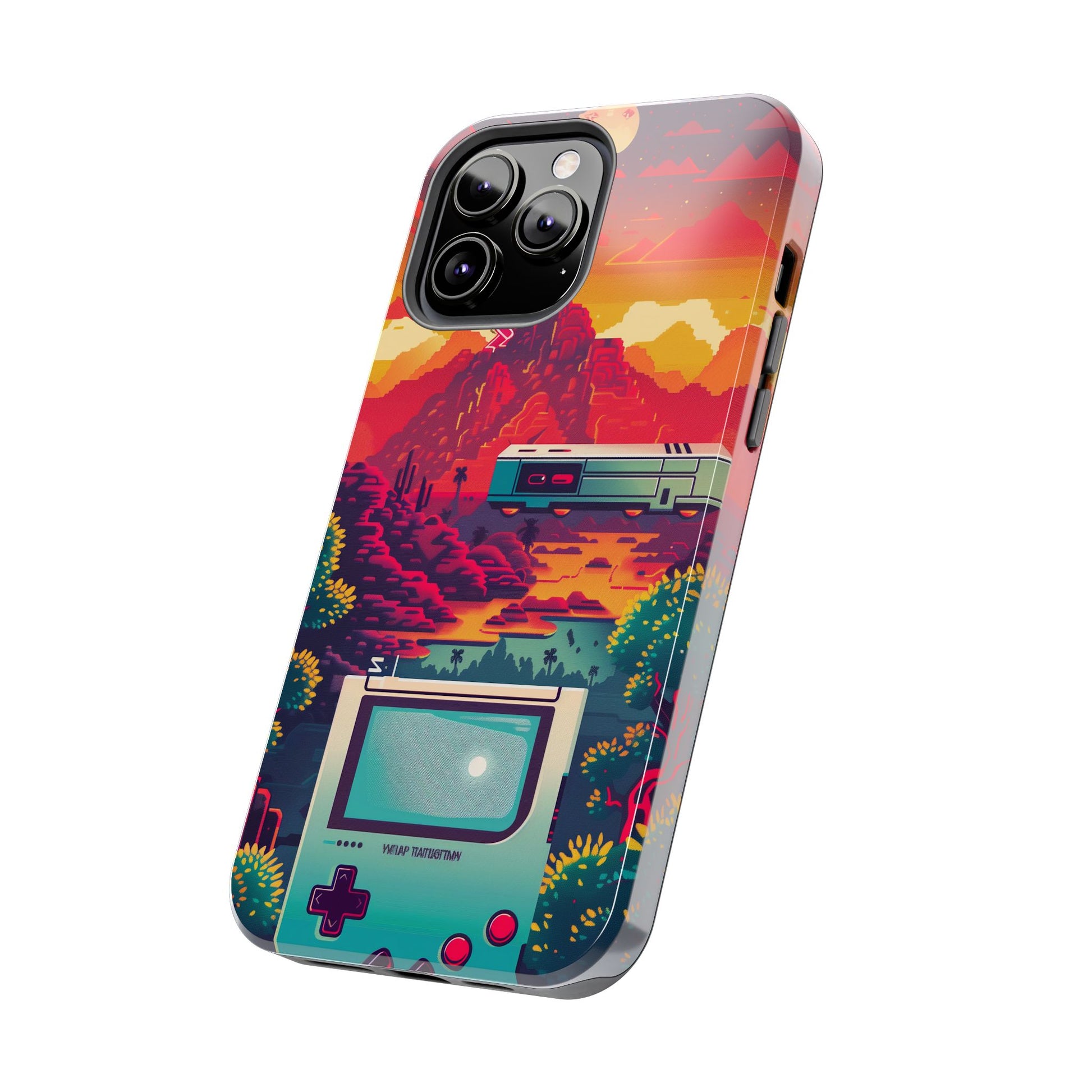 Durable iPhone Case with Alternative Universe Game Console Design - Protective Phone Cover - Fun and Sturdy Gaming Accessory - Gamer Gift