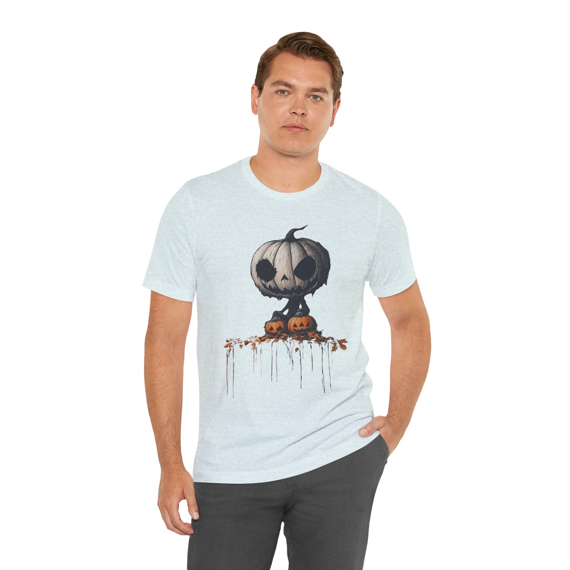 Halloween Spirit Graphic Tee Chillin' with the Pumpkin King