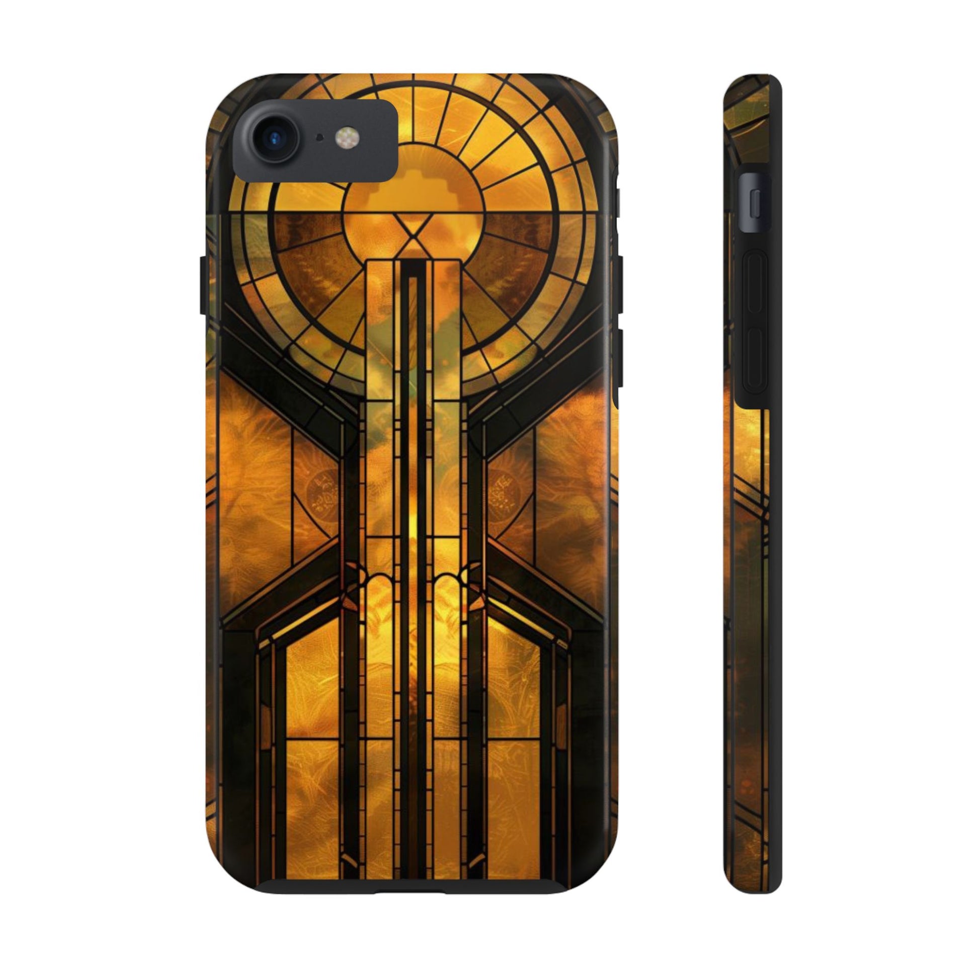 Durable Noir Art Deco Golden Design iPhone Cover - Stylish and Protective Phone Case on Etsy - Art Deco Gift