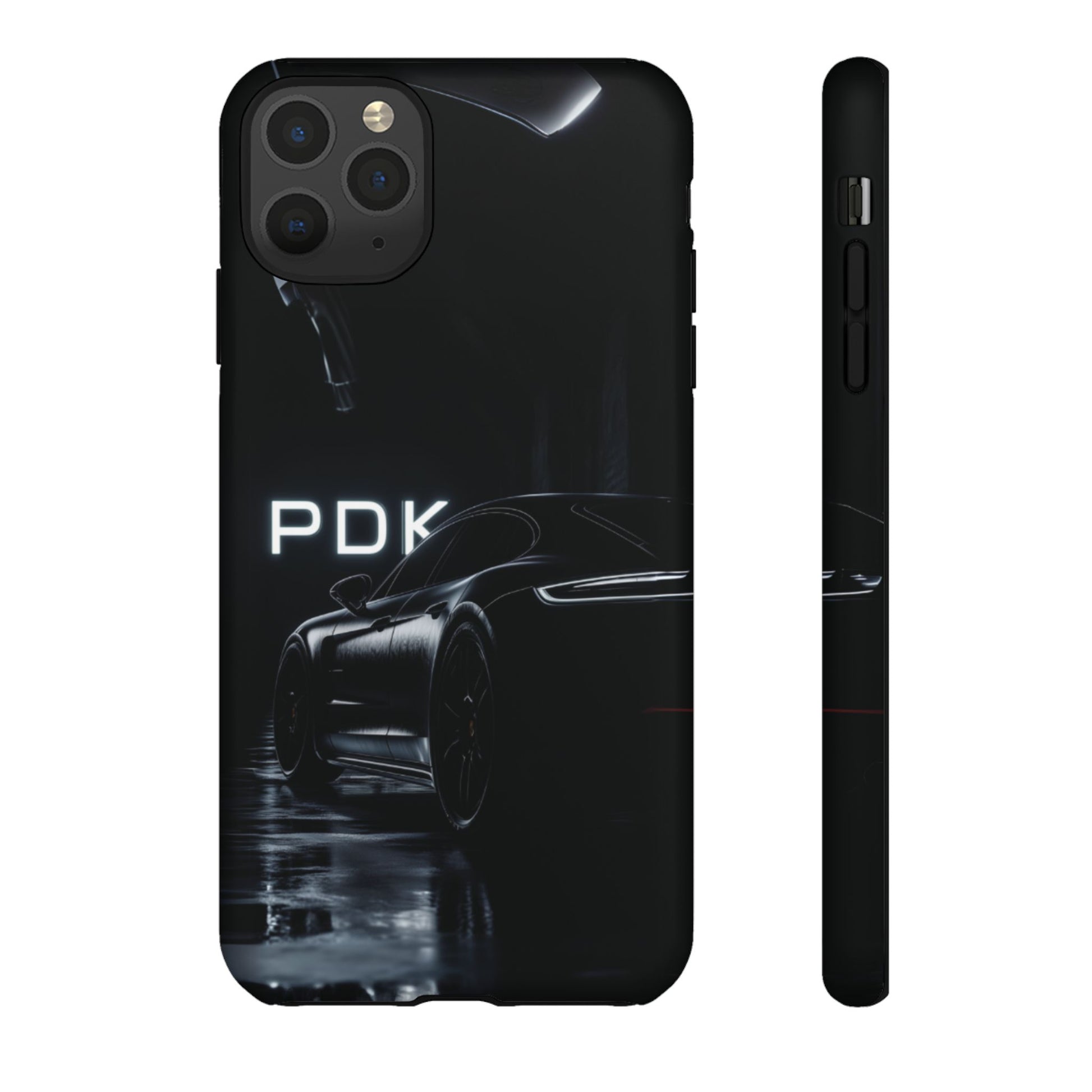 German Super Sports Car Phone Case Car Lover Gift Inspired Neon Sign Font iPhone 13 14 15 16 Pro Max Double Clutch Granny Shifting