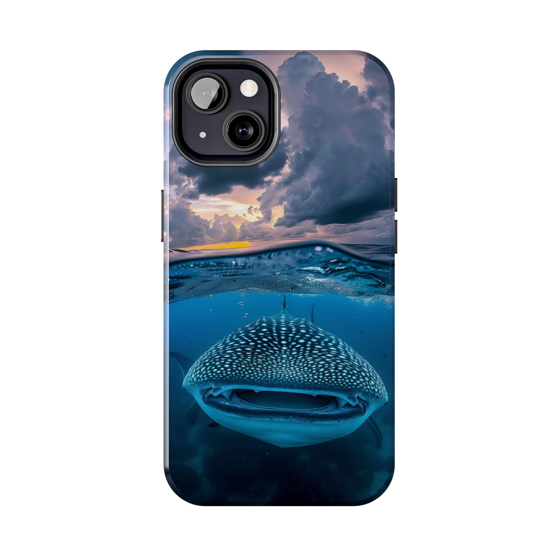 Majestic Encounter: Whale Shark Tough Phone Case