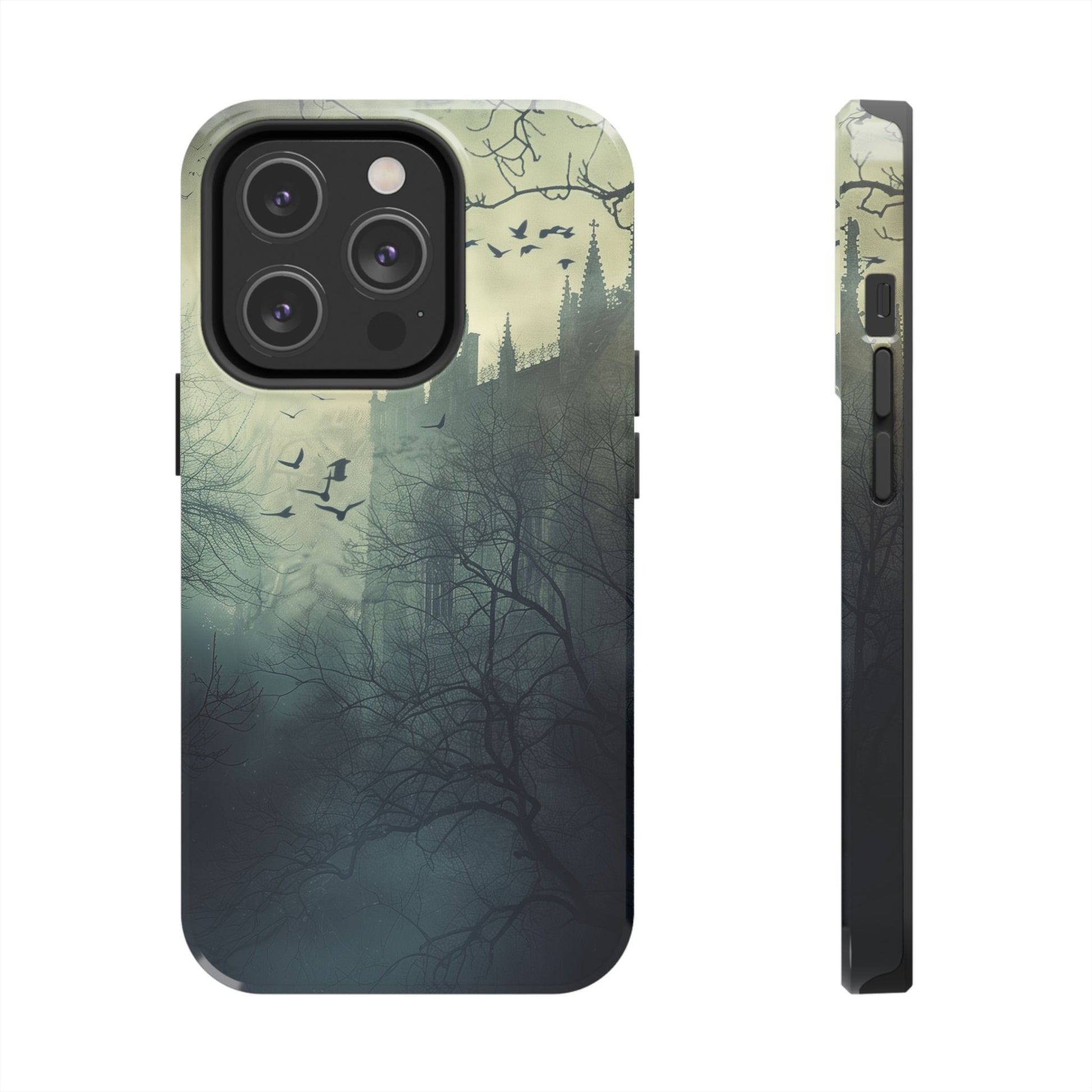 Gothic Architecture Phone Case, Dark Academia Phone Case, Moon and Tarot Case, Halloween Spooky Season, Dark Academia iPhone 15 Pro Max