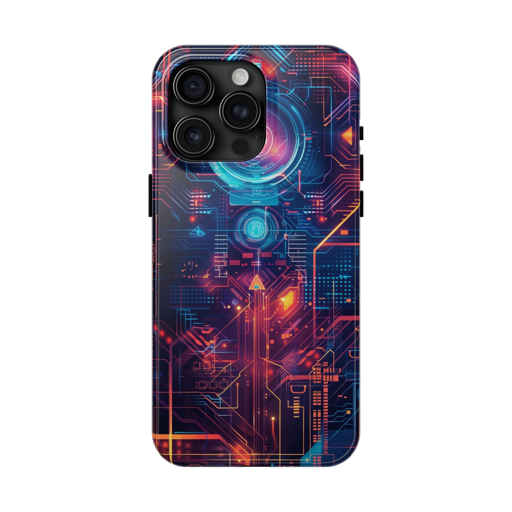 Circuit Board Phone Case, Futuristic Circuit Phone Case, High-Tech Gift, Custom Sci-Fi Phone Case, iphone 15 pro max