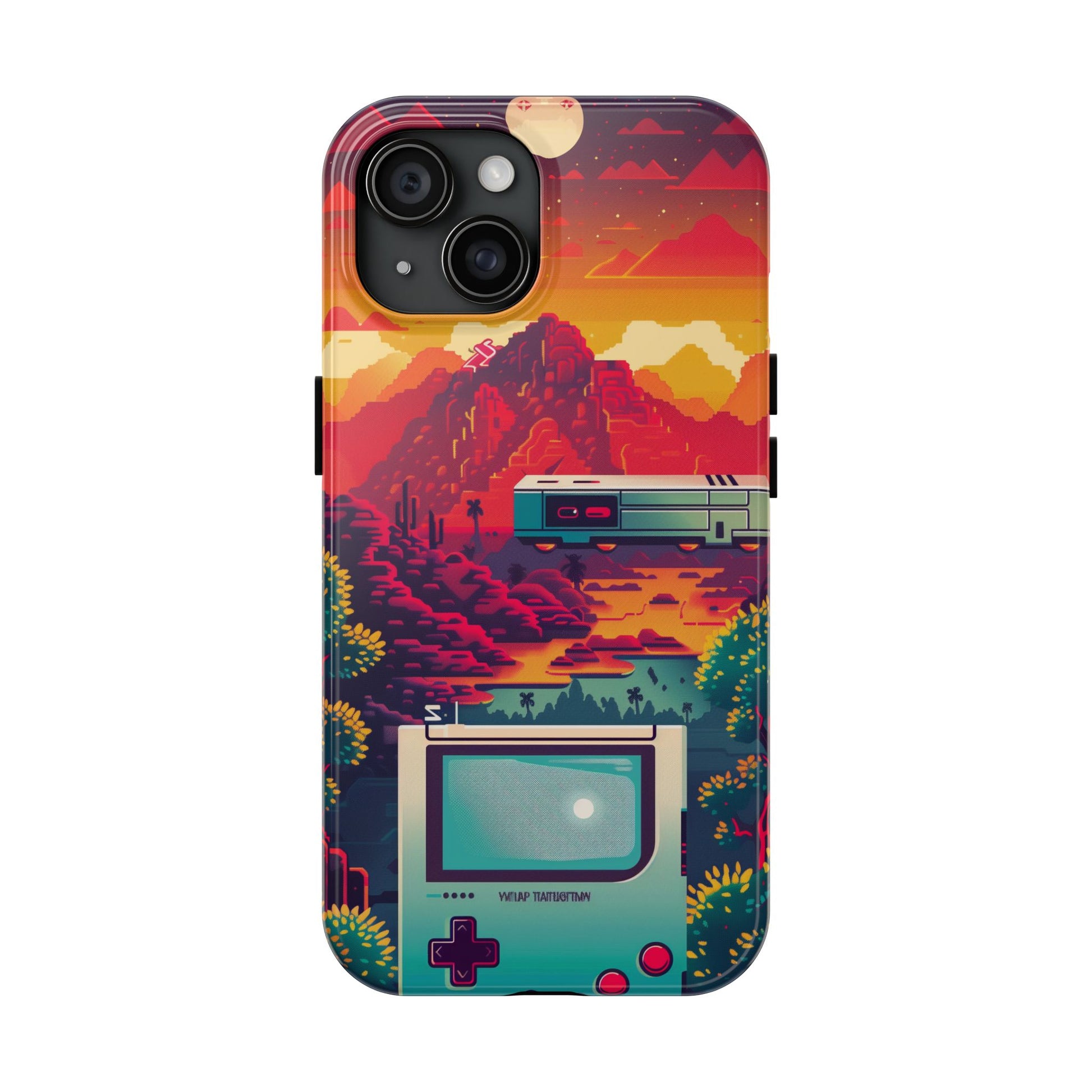 Durable iPhone Case with Alternative Universe Game Console Design - Protective Phone Cover - Fun and Sturdy Gaming Accessory - Gamer Gift