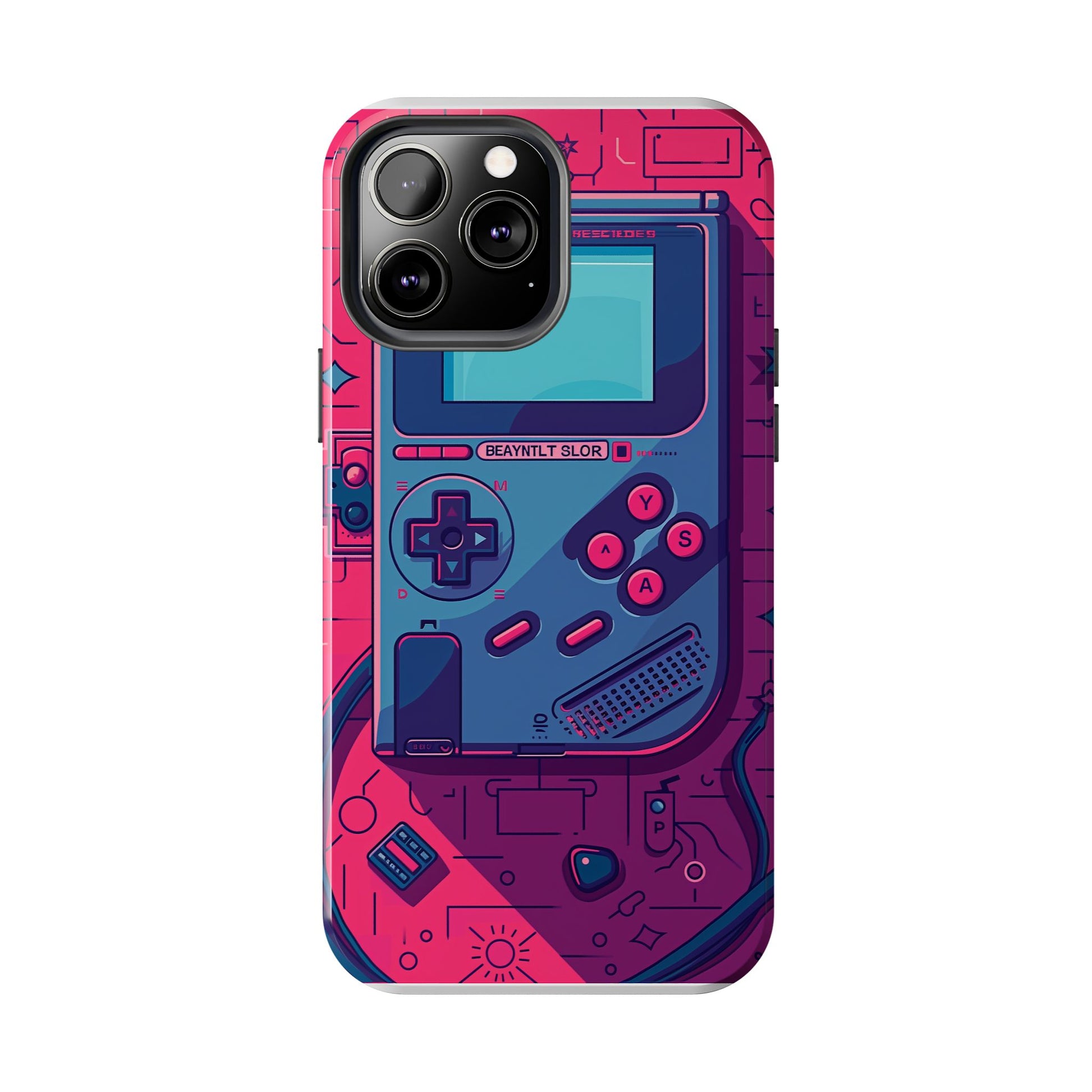 Durable iPhone Case with Alternative Universe Game Console Design - Protective Phone Cover - Fun and Sturdy Gaming Accessory - Gamer Gift