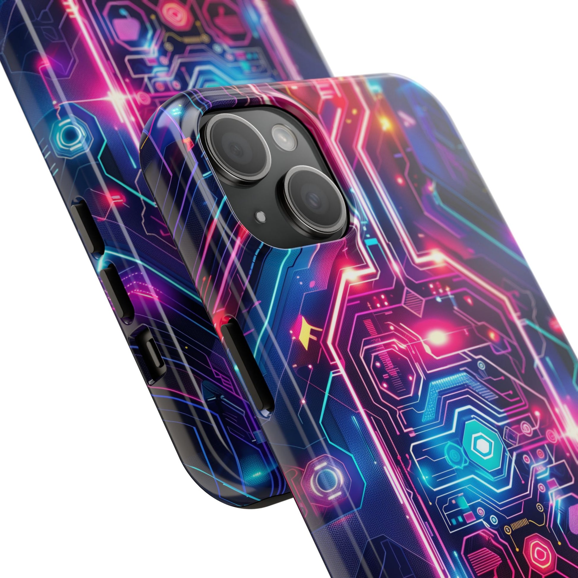 Circuit Board Phone Case, Futuristic Circuit Phone Case, High-Tech Gift for Him, Custom Sci-Fi Phone Case, iphone 15 pro max