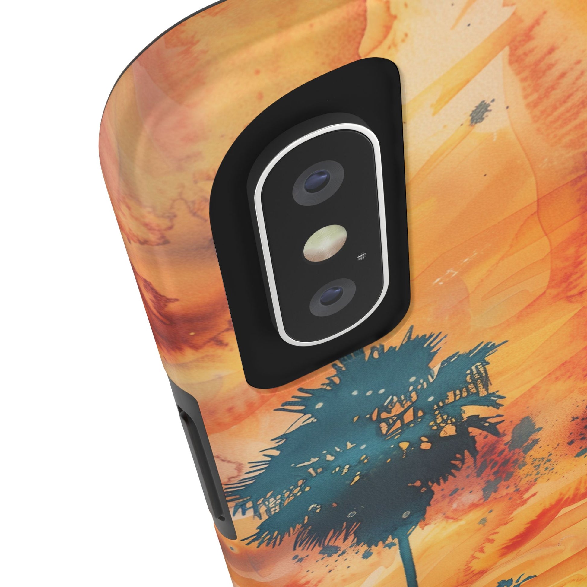 Los Angeles Sunset iPhone Case, Golden Hour Scenic View, Hollywood Hills Sunset Phone Case, Palm Trees Phone Case, iphone 15 pro max case