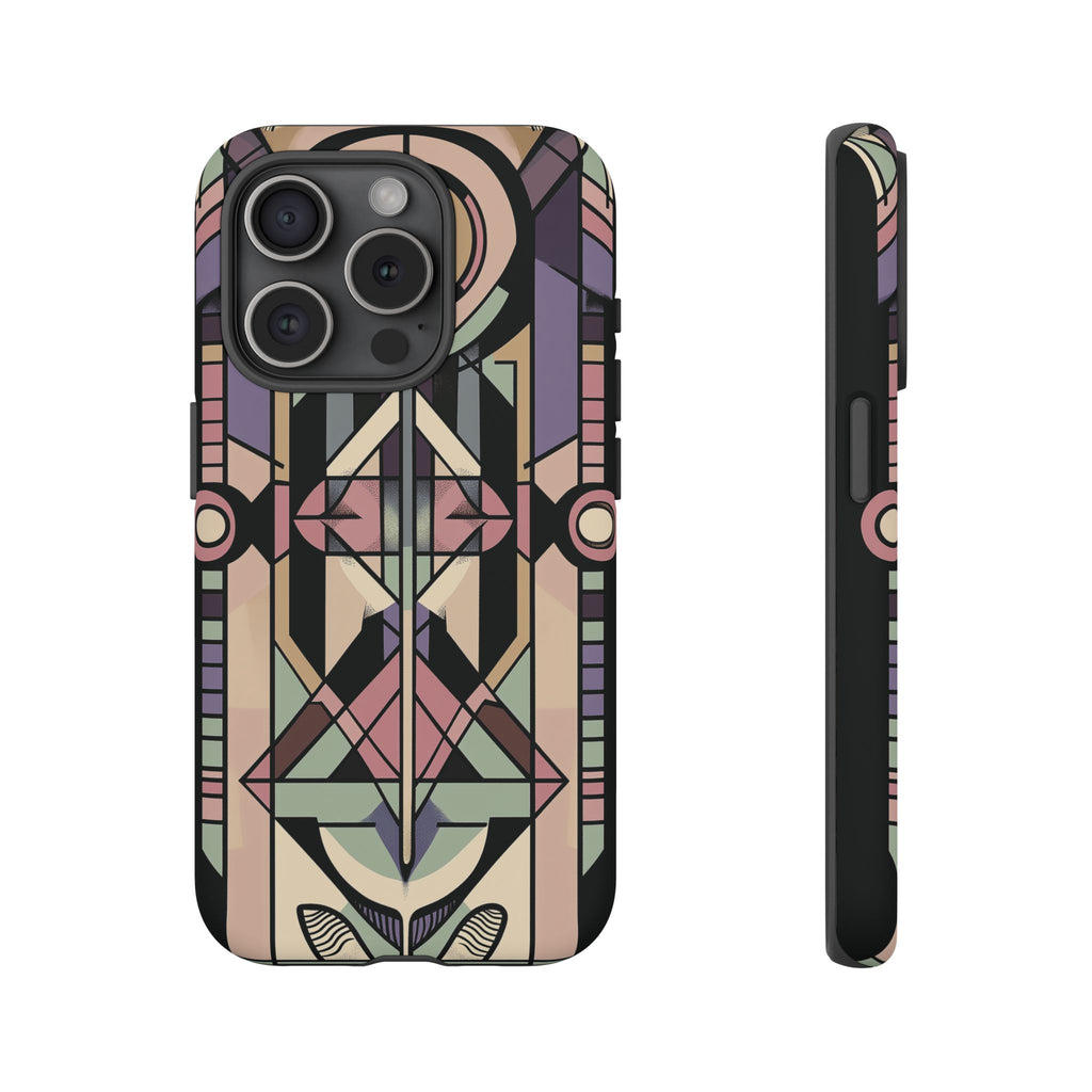 Art Deco Geometric Phone Case Design Tamara de Lempicka Frank Lloyd Wright Prairie Style Stylish iphone 13 14 15 16 Pro Max Plus Galaxy