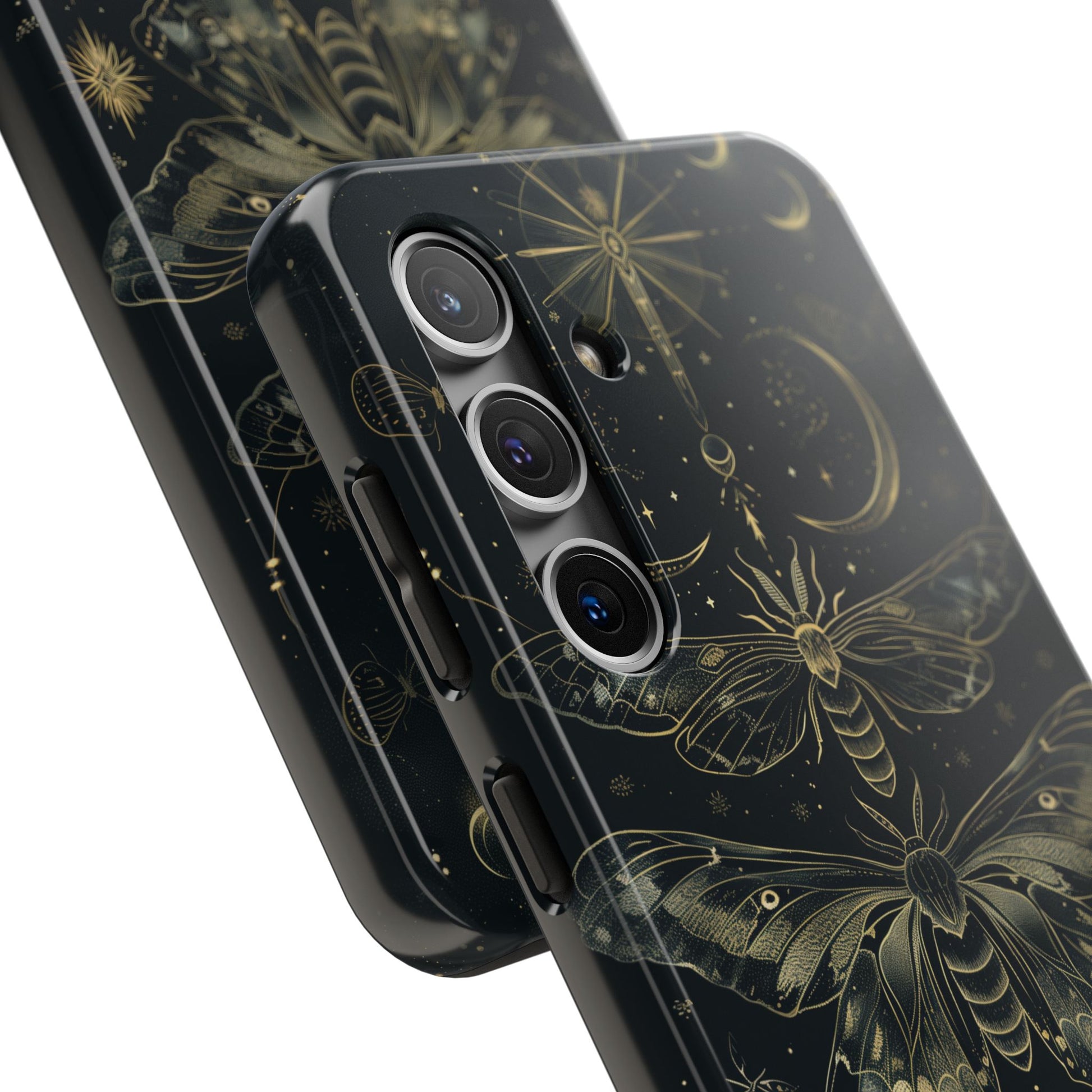 C Dark Academia Mystical Phone Case, Mystical Moth Phone Case, Vintage Magic Witchcraft iPhone Cover, Esoteric Nature Art, iPhone 15 Pro Max