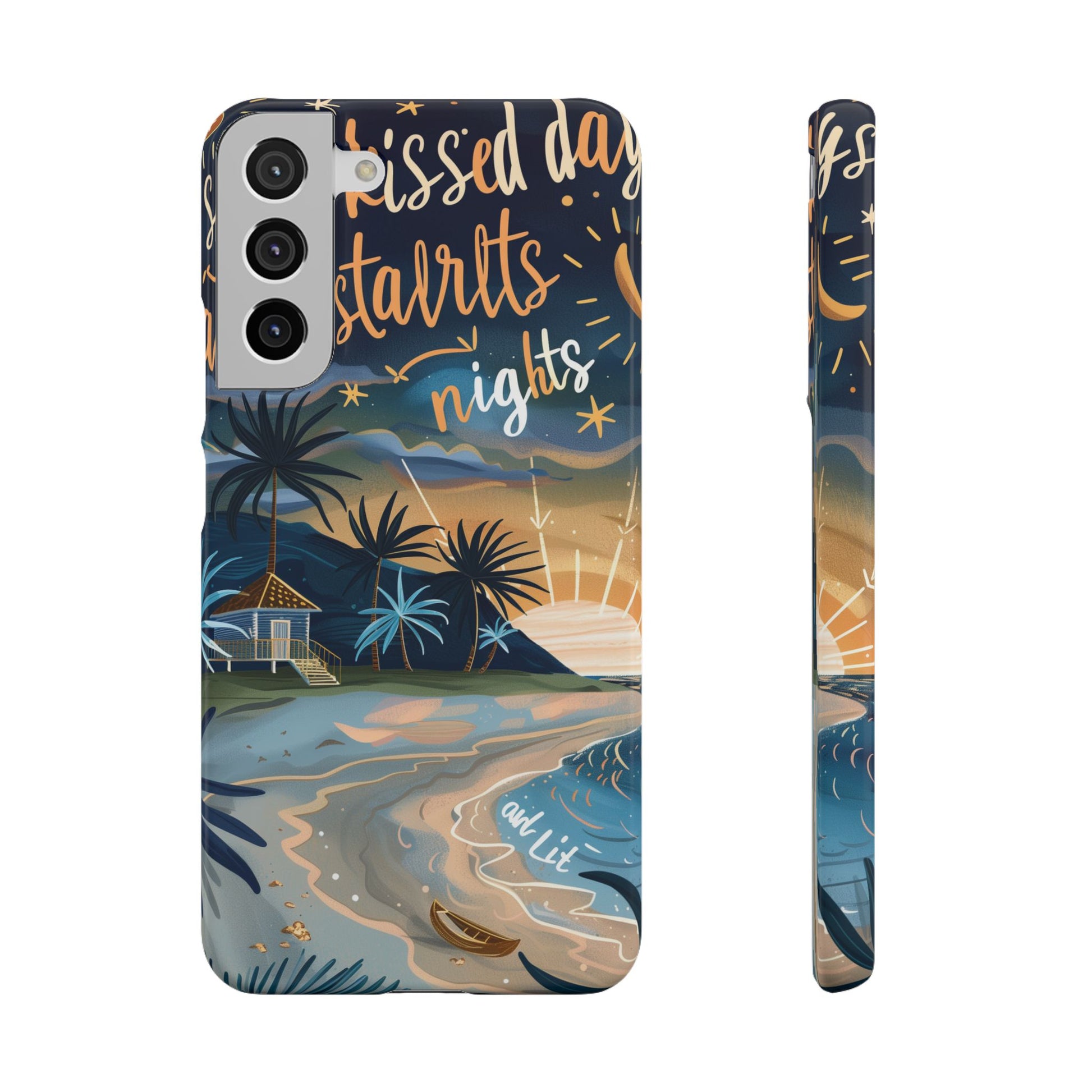 Sun Kissed Days and Starlit Nights Slim Case for Android
