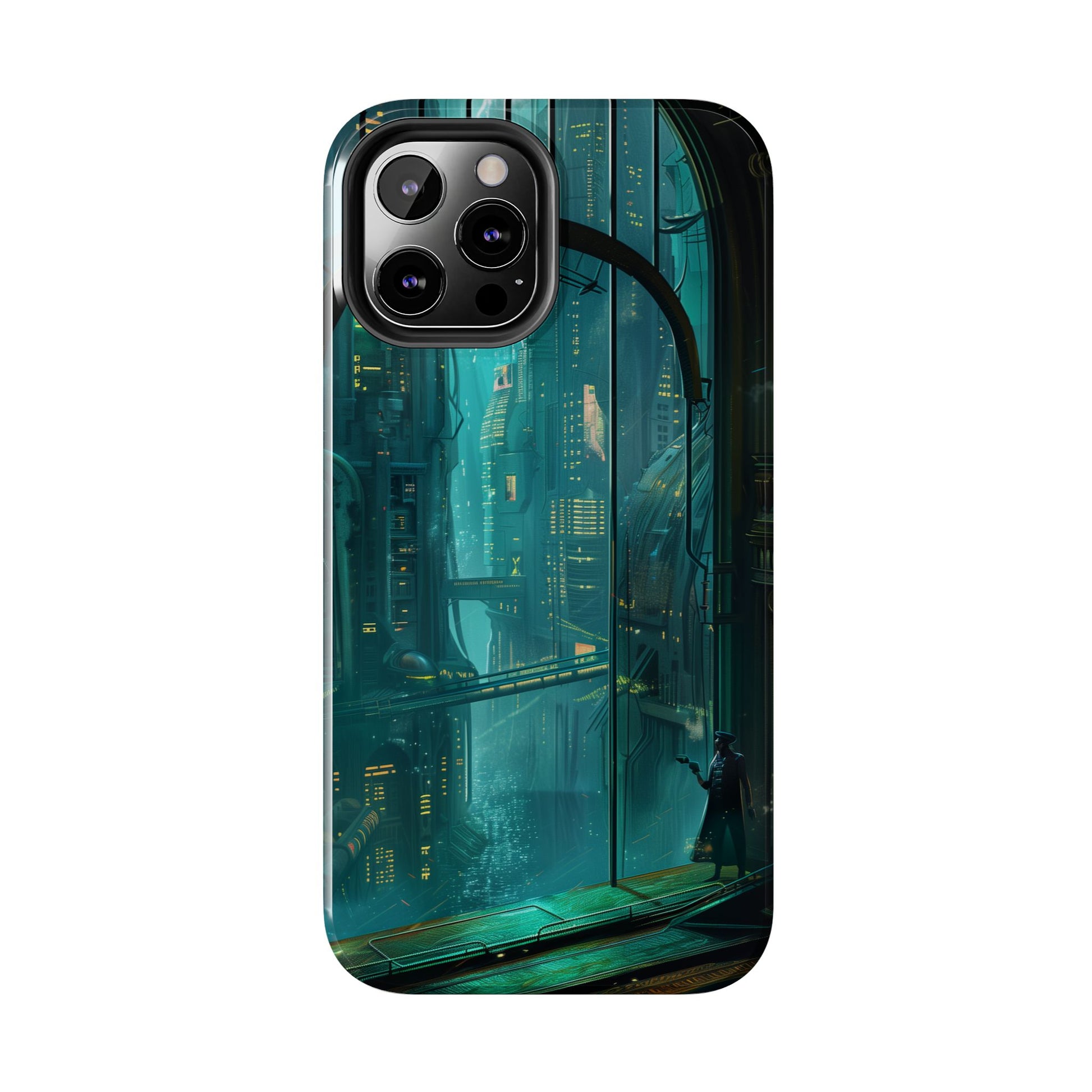 BioShock Inspired Phone Case - Underwater Art Deco City - Gaming Phone Cover - Unique Video Game Accessory