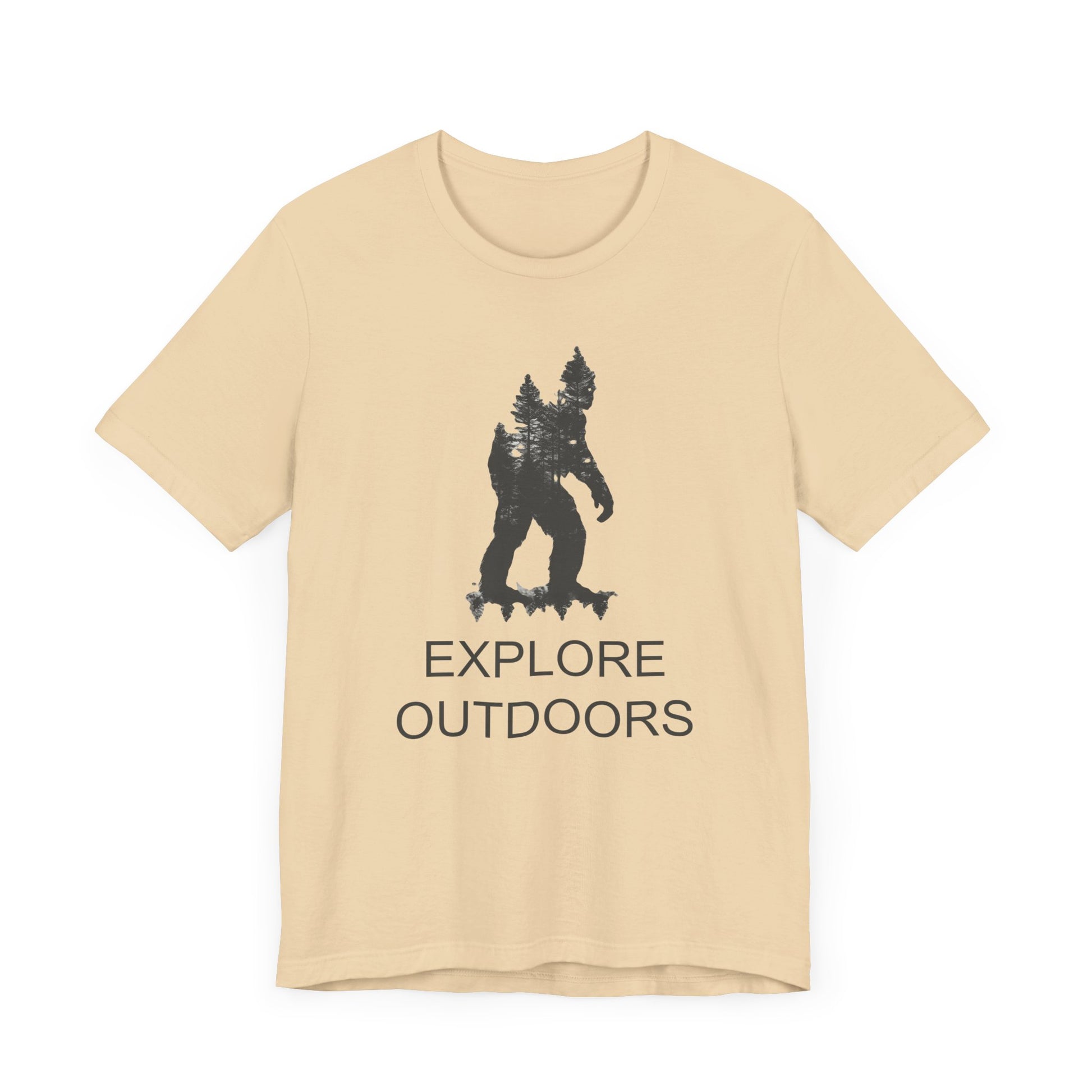 Bigfoot Shirt, Explore Outdoors, Bigfoot Outdoors Shirt, Camping Shirt, Bigfoot Shirt, Shirt for Camping, Camping Trip Shirt, Bigfoot
