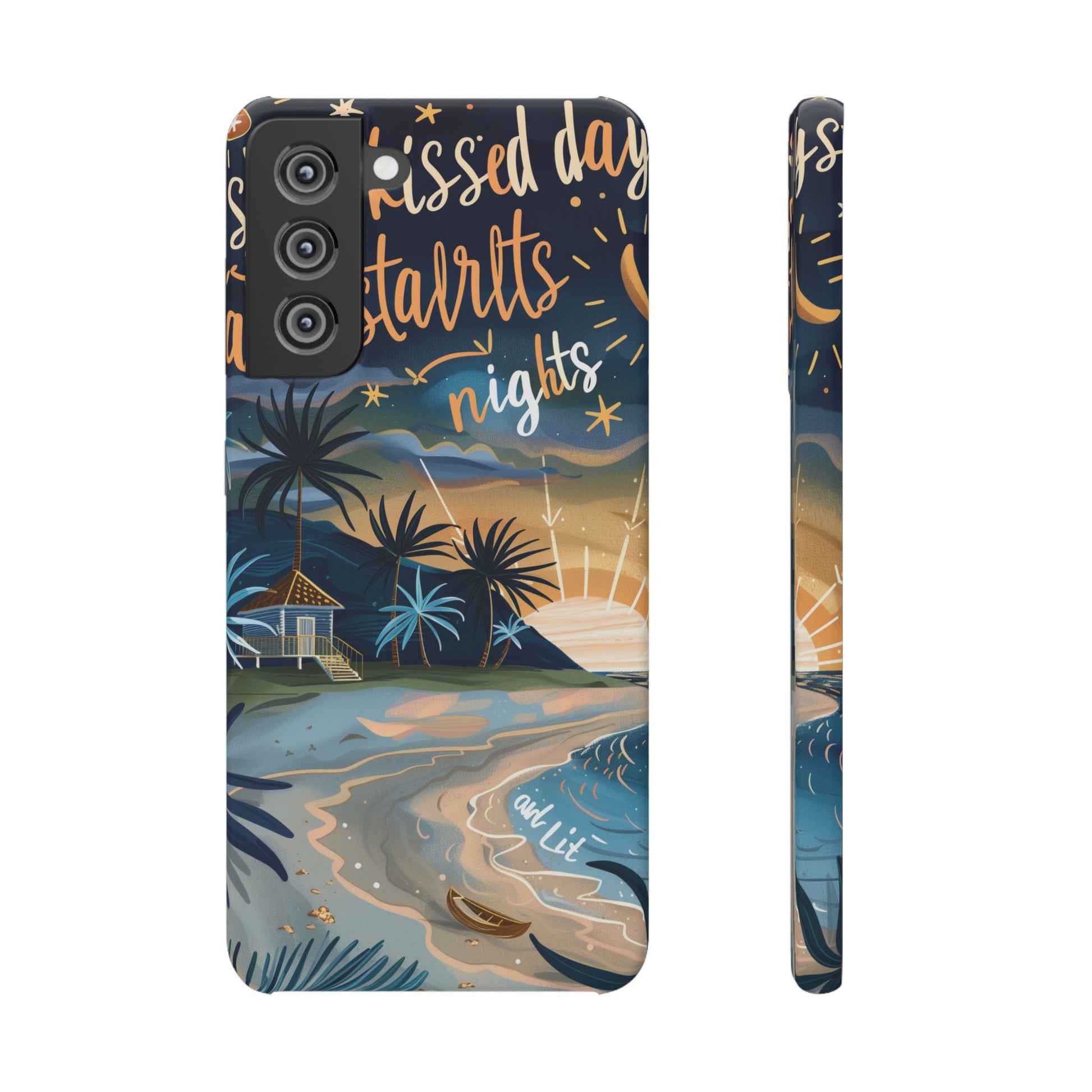 Sun Kissed Days and Starlit Nights Slim Case for Android