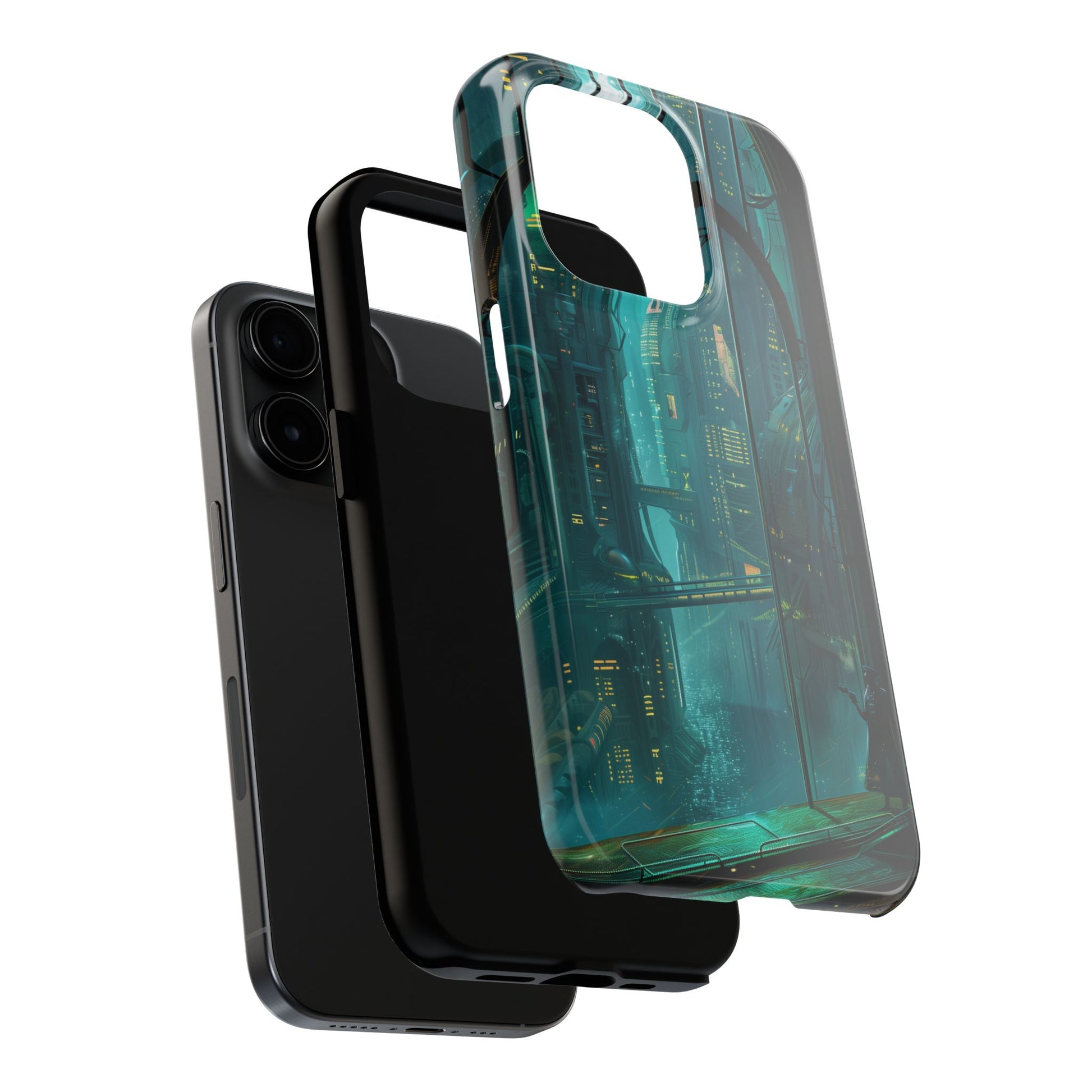 BioShock Inspired Phone Case - Underwater Art Deco City - Gaming Phone Cover - Unique Video Game Accessory