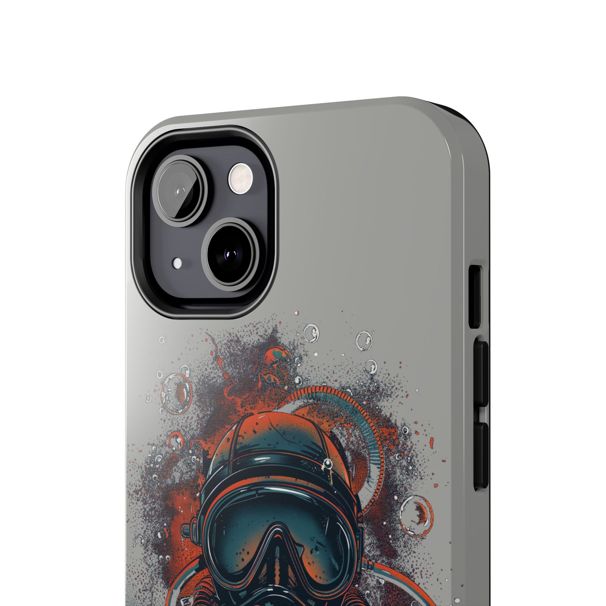 Light Custom iPhone Case, Personalized Phone Case, SCUBA Phone Case, SCUBA Diver Case, Custom Diver Phone Case, Gift for SCUBA Diver