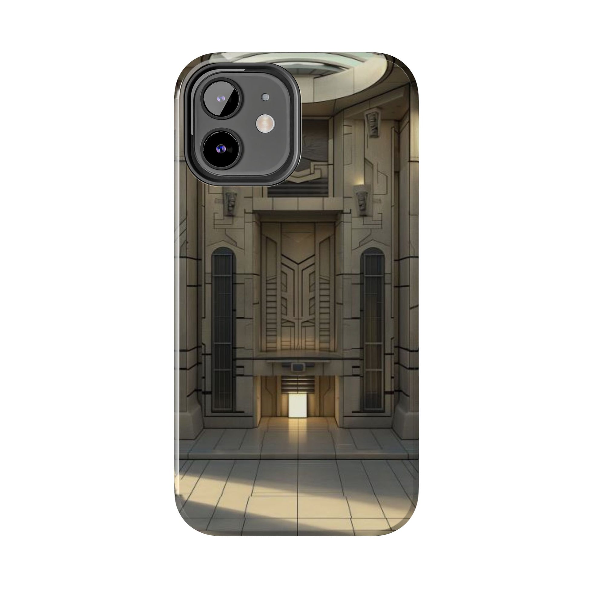 Durable Phone Case - Frank Lloyd Wright Style Room - Tough Architectural Design iPhone/Android Cover - Unique Art Deco Protection Accessory