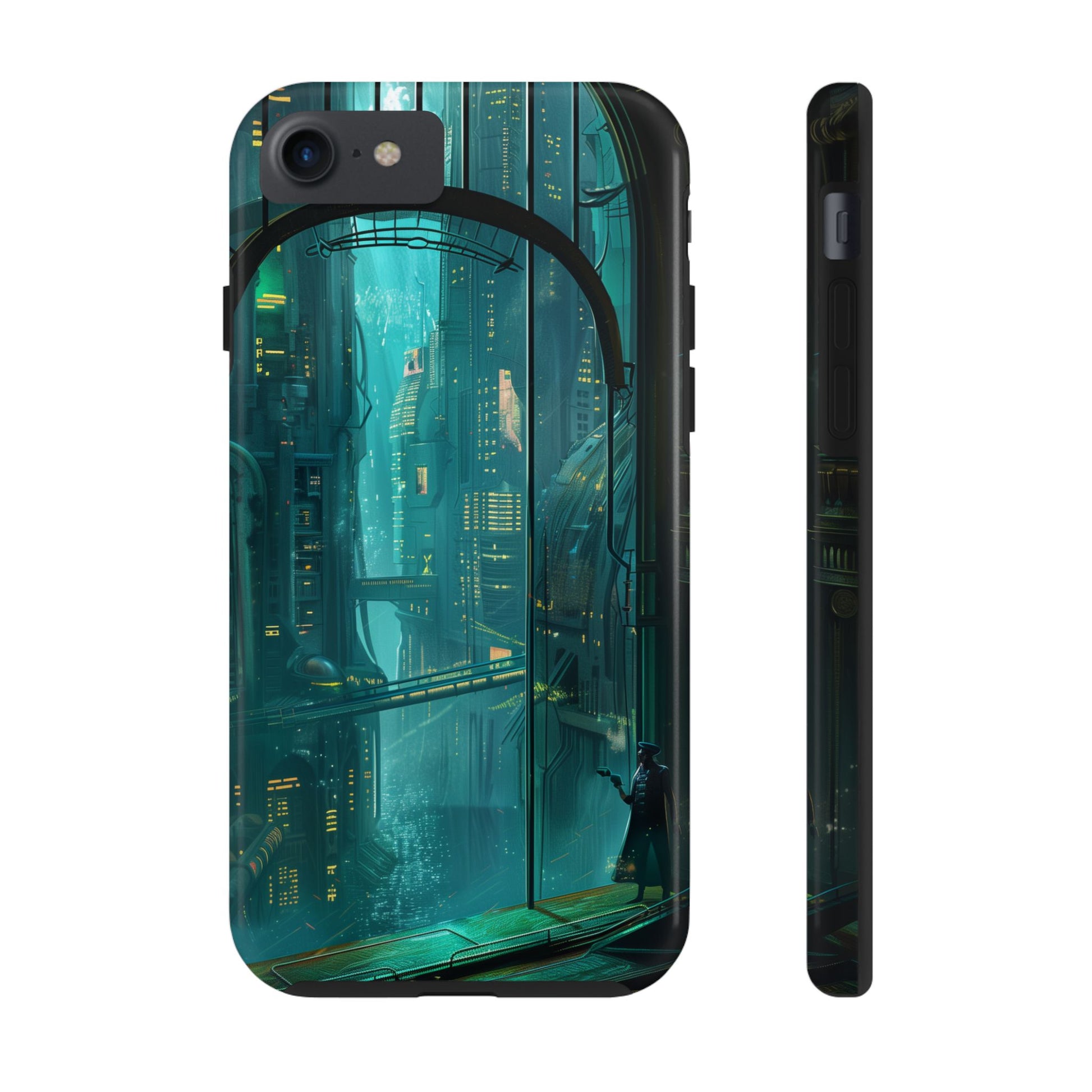 BioShock Inspired Phone Case - Underwater Art Deco City - Gaming Phone Cover - Unique Video Game Accessory