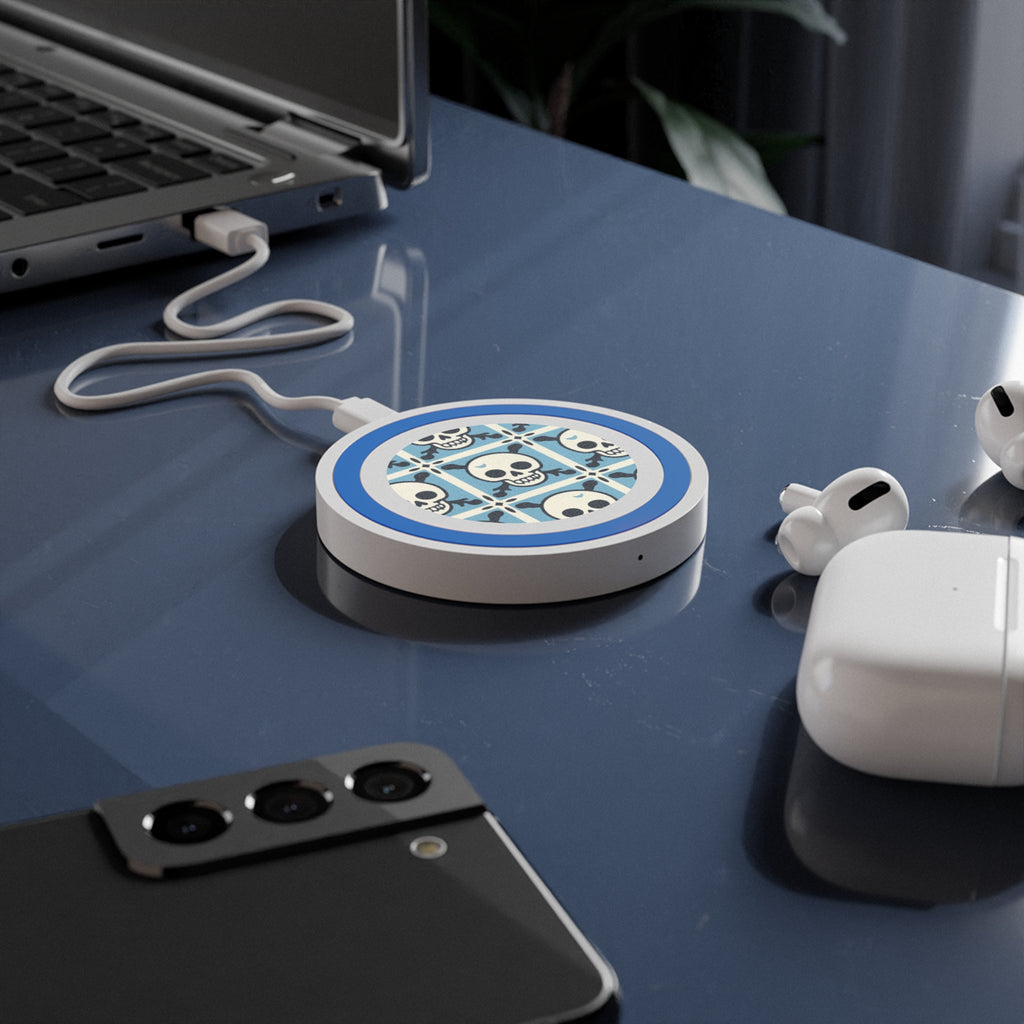 Cute Skull Wireless Charging Pad
