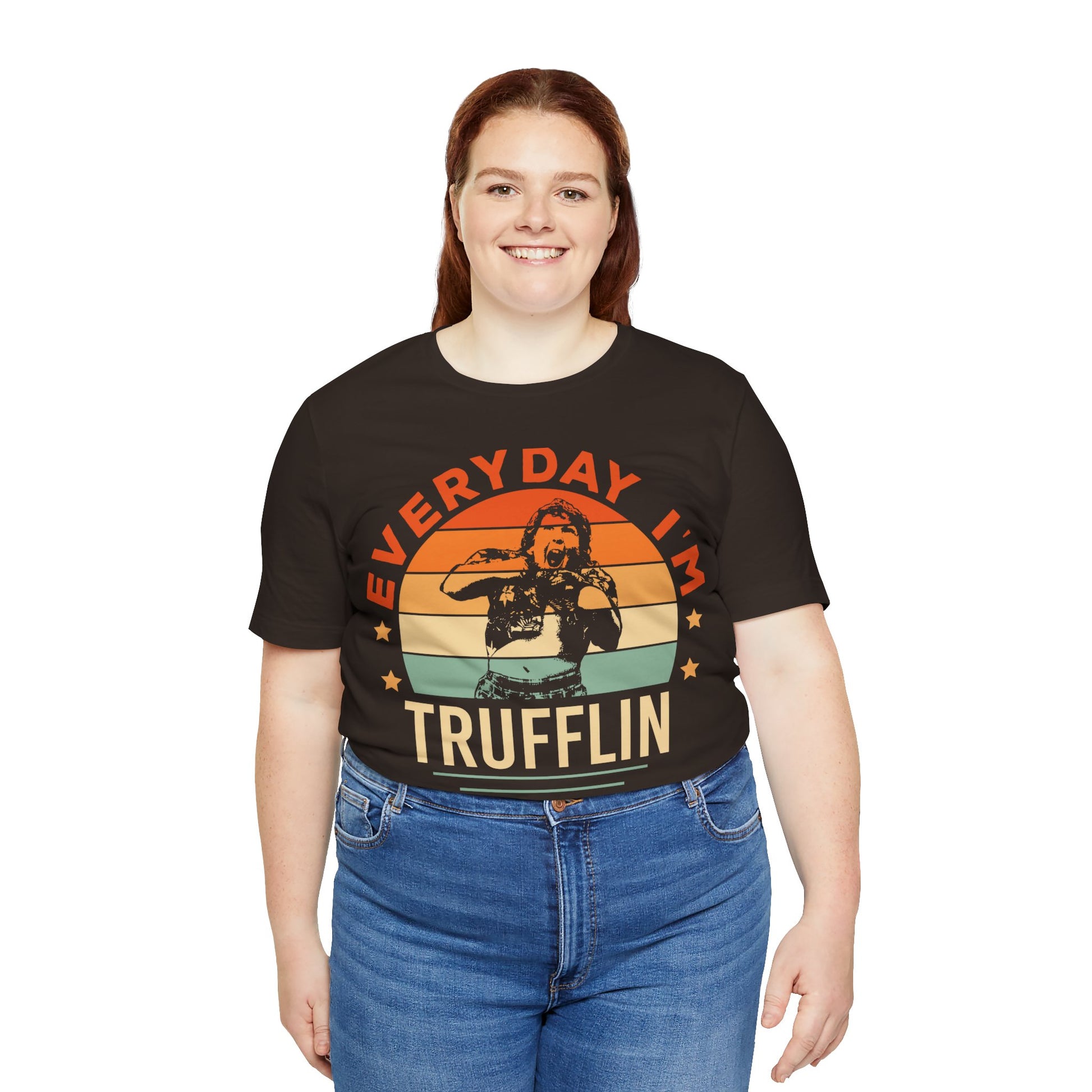 Everyday I’m Trufflin Goonies Inspired Retro Tee